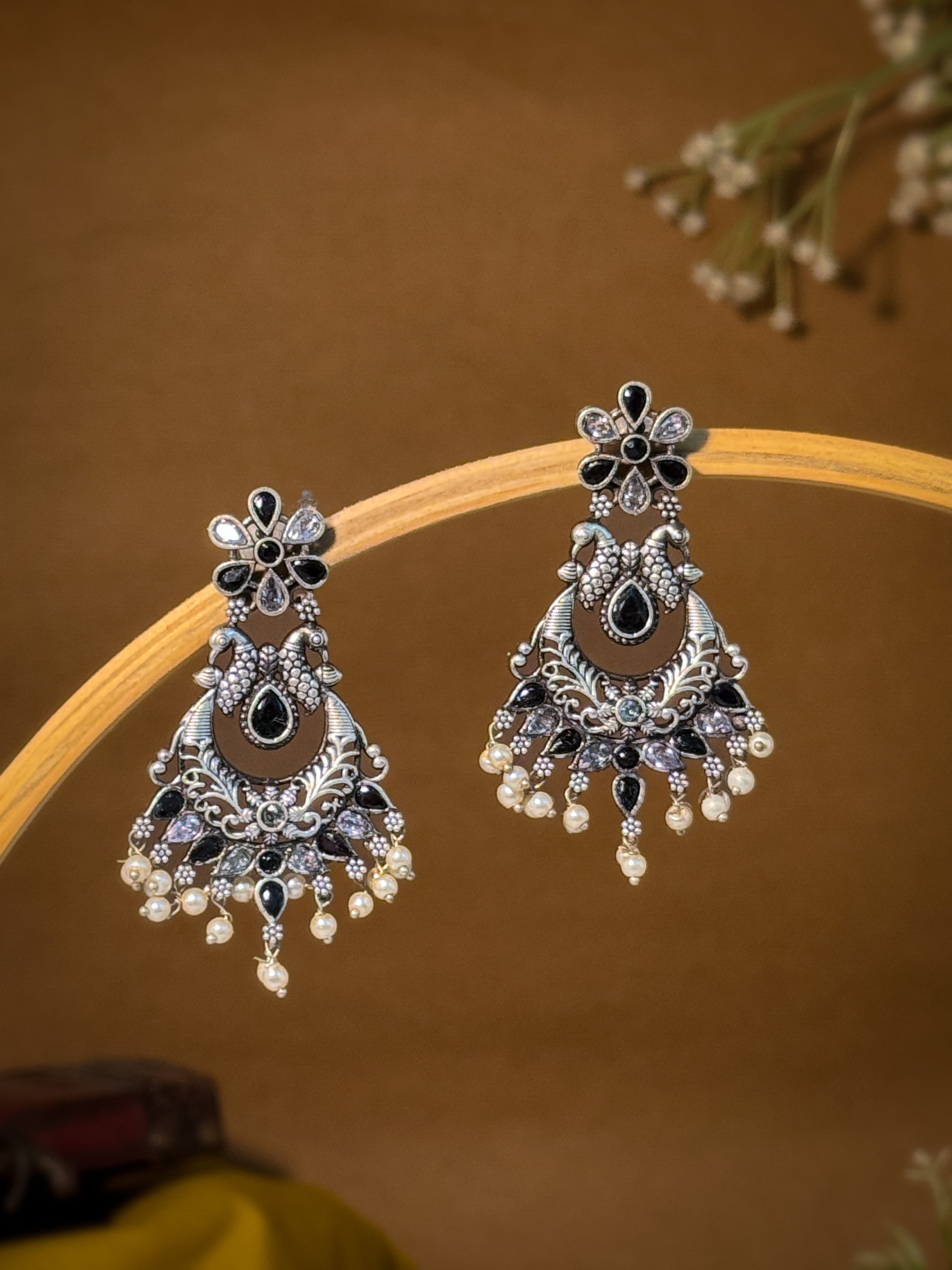 Avani Stone Dangler Earrings