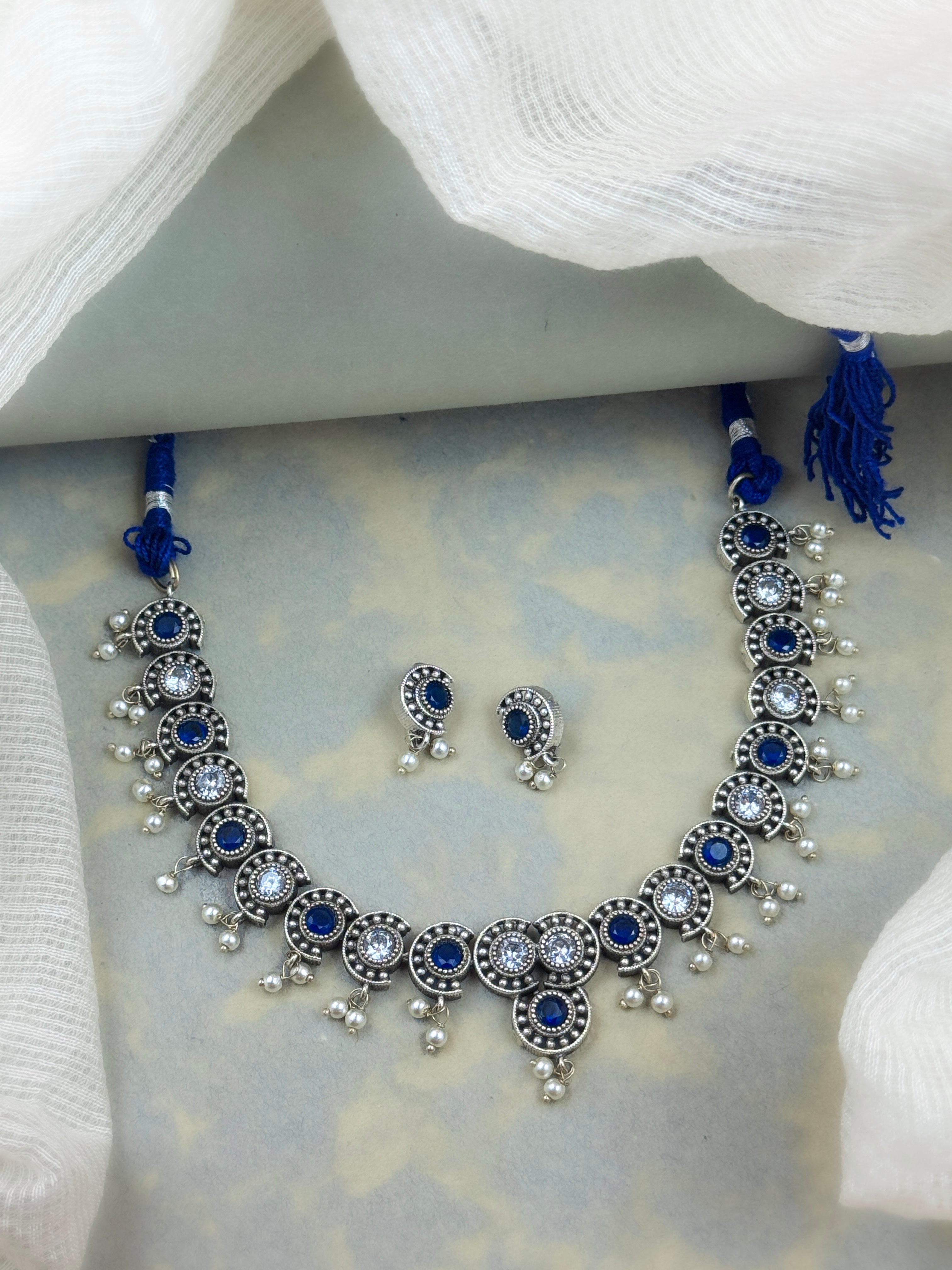REHA STONE NECKLACE SET