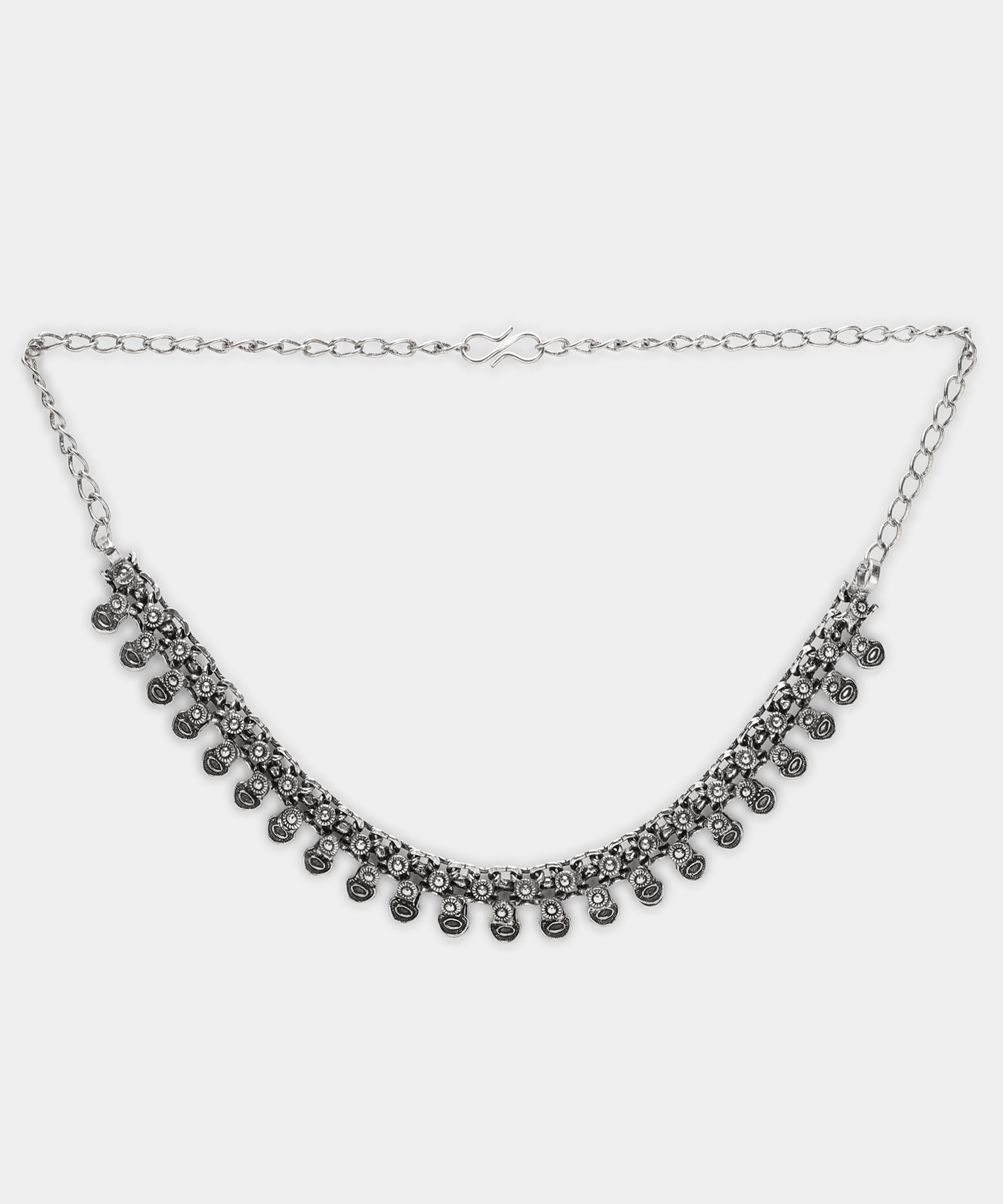 RIYA SILVER OXIDISED JEWELLERY SET COMBO