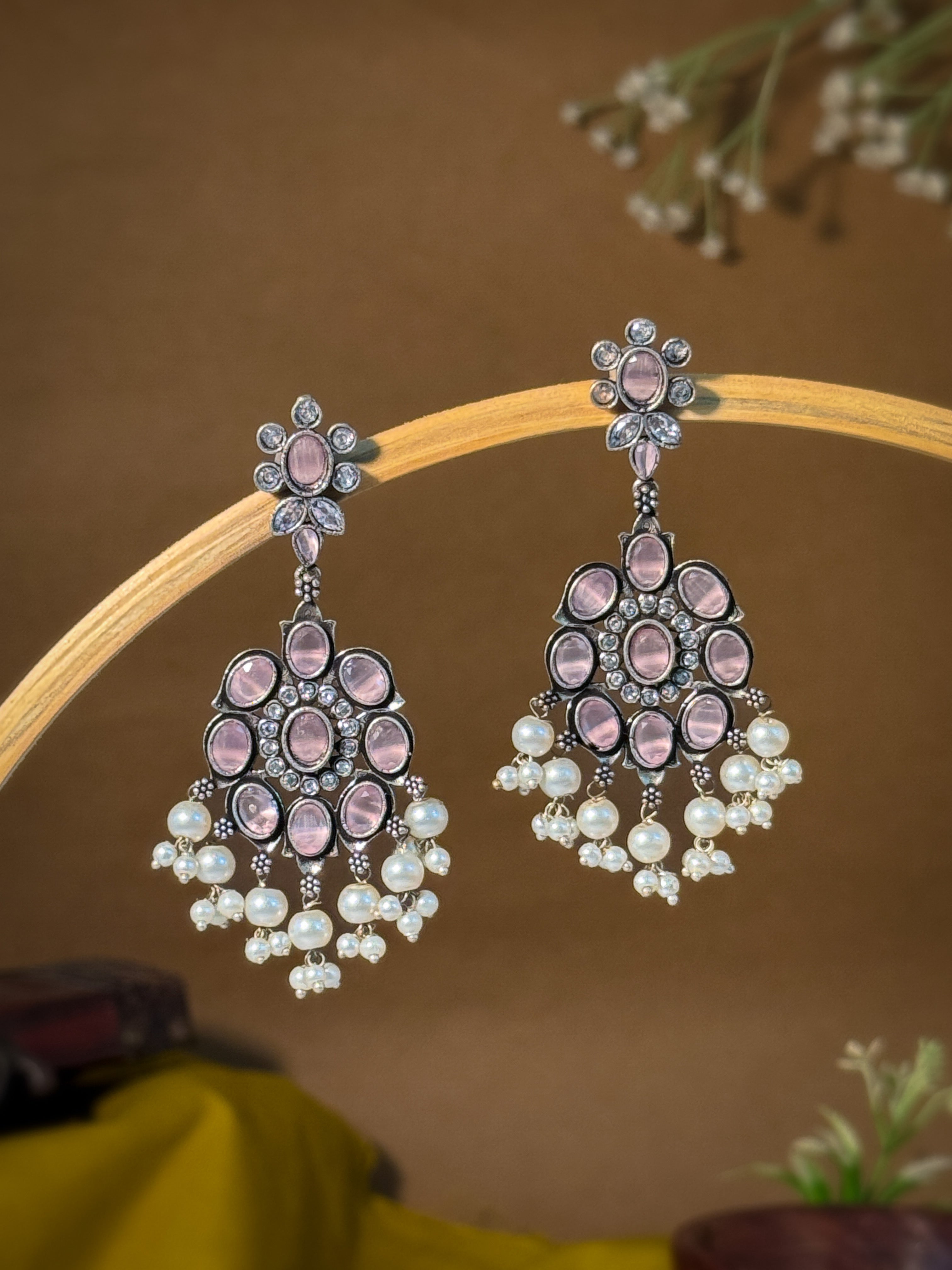 ELIANA STONE DANGLER EARRINGS
