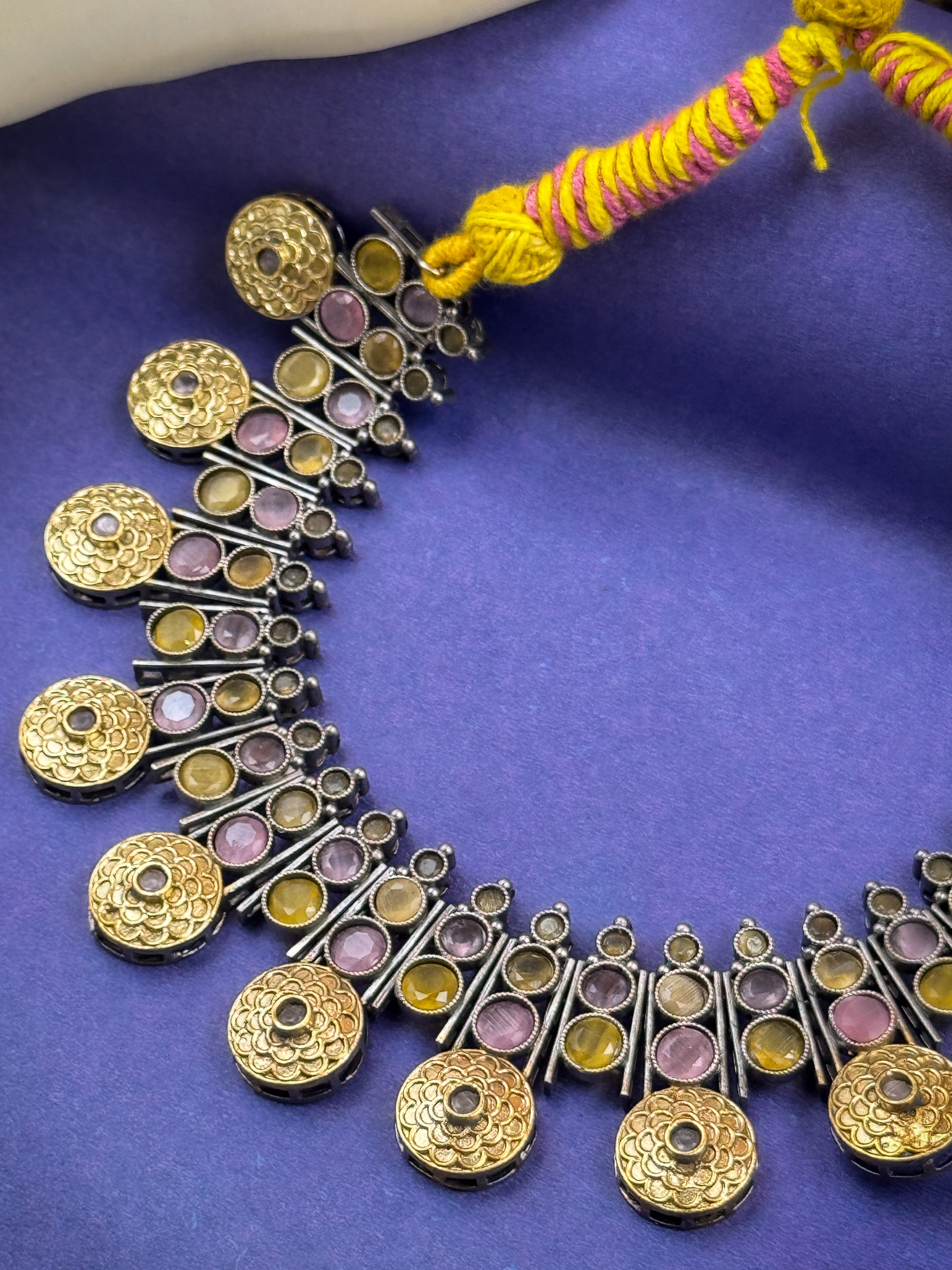 Lavanya Stone Necklace Set