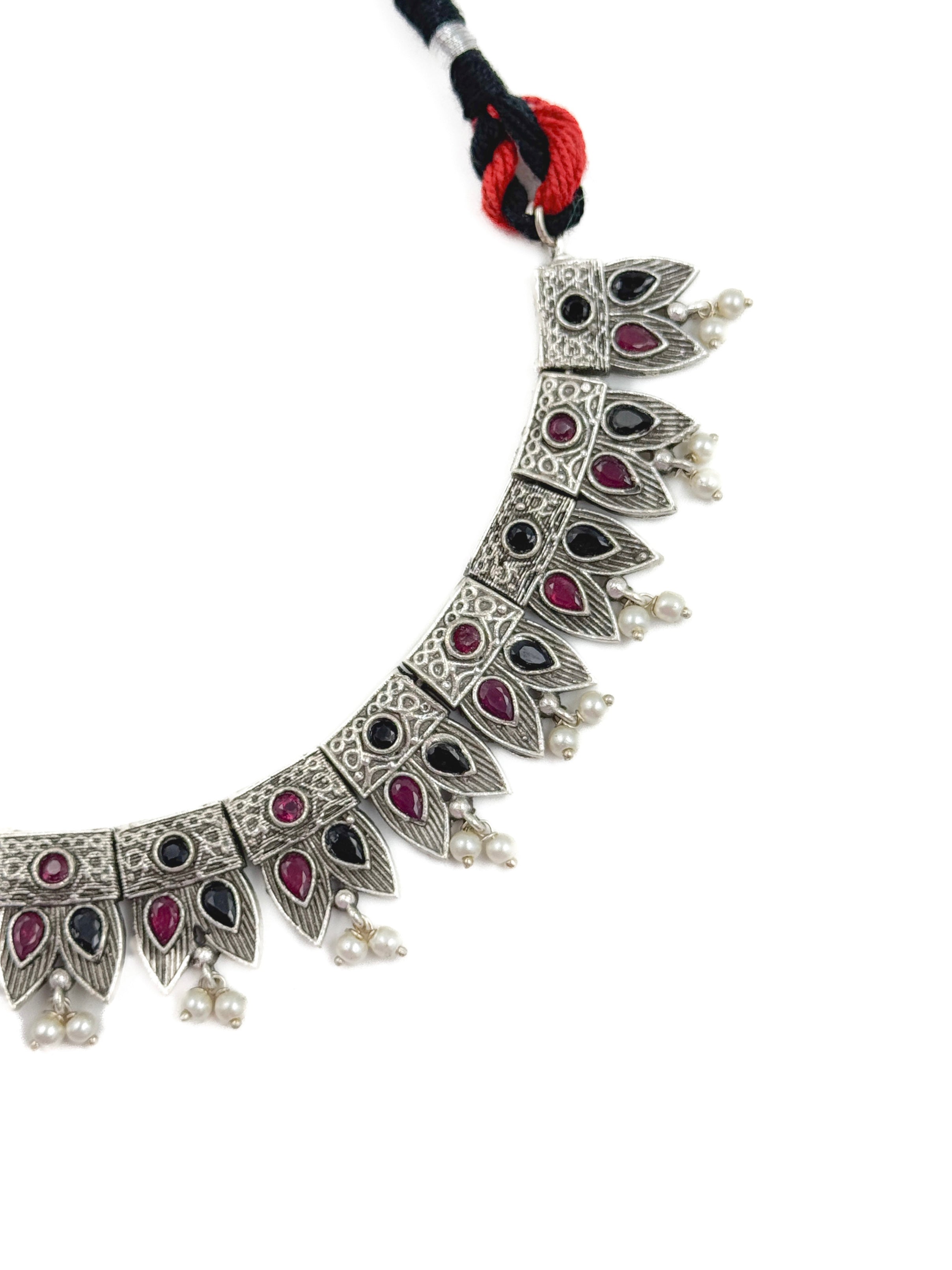 Aachal Stone Necklace Set