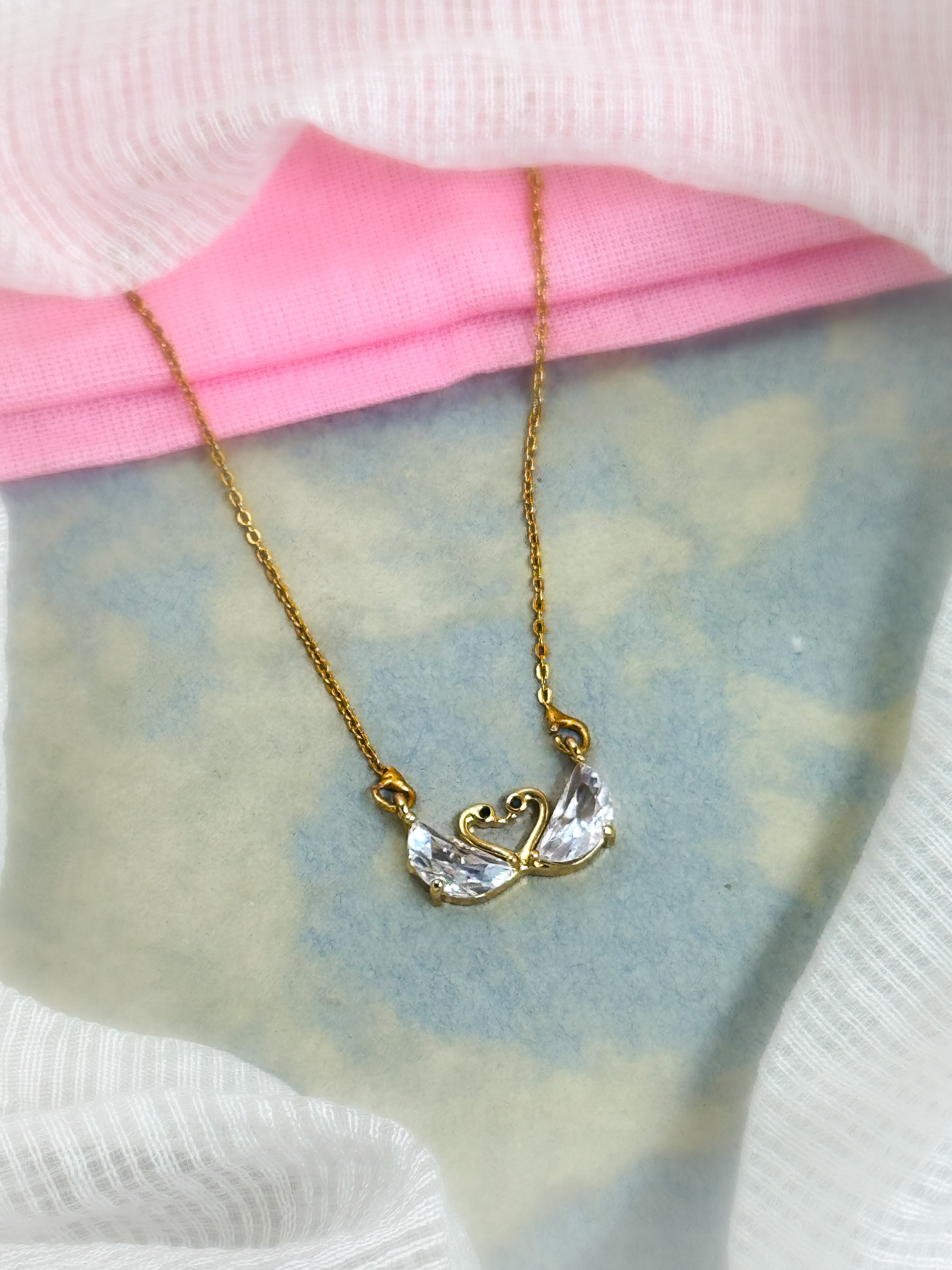 EARRINGS & CHAIN PENDANT COMBO