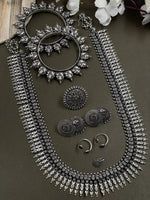 Load image into Gallery viewer, SILVER JEWELLERY SET COMBO