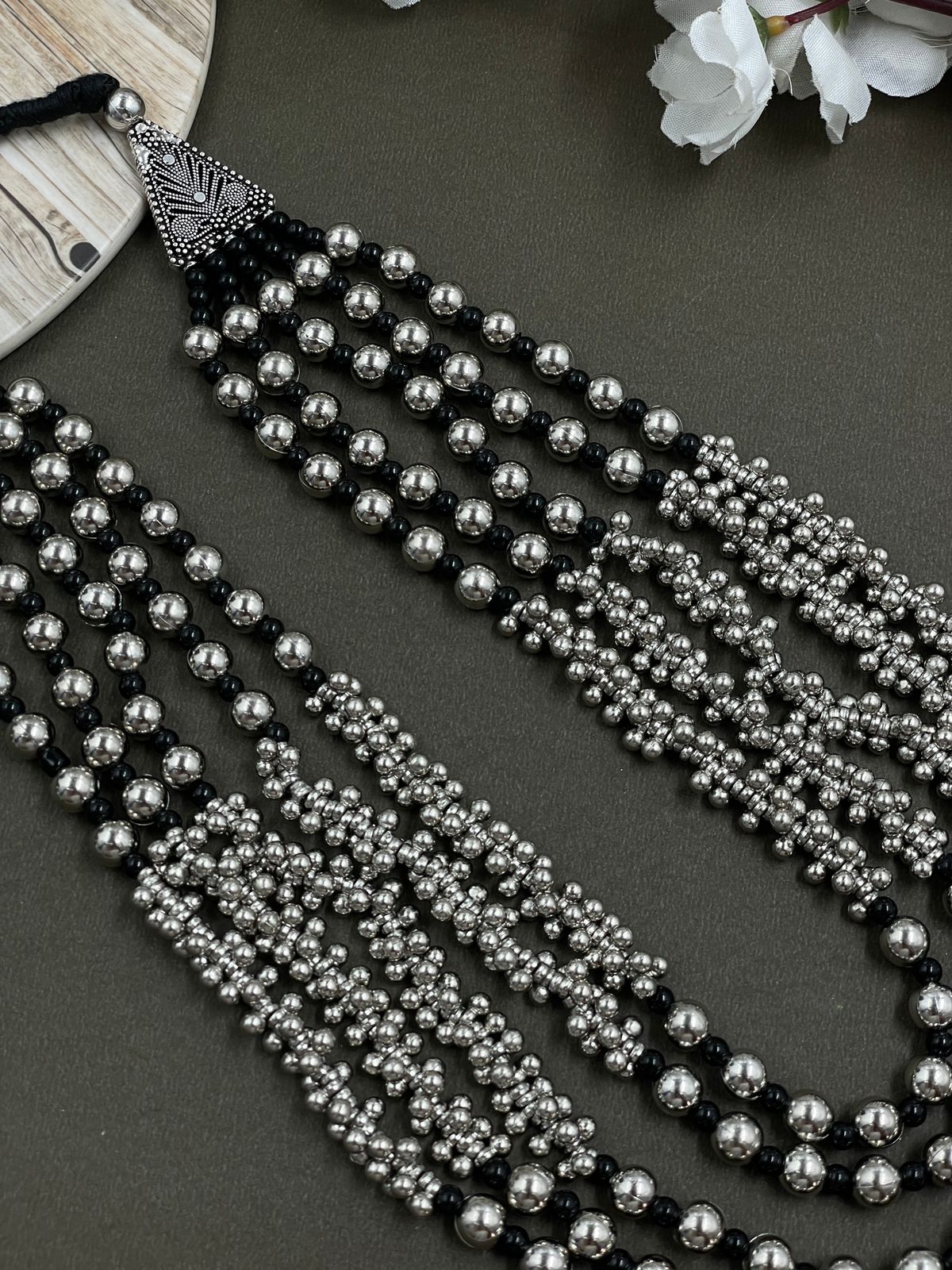 RUBINA OXIDISED JEWELLERY SET COMBO