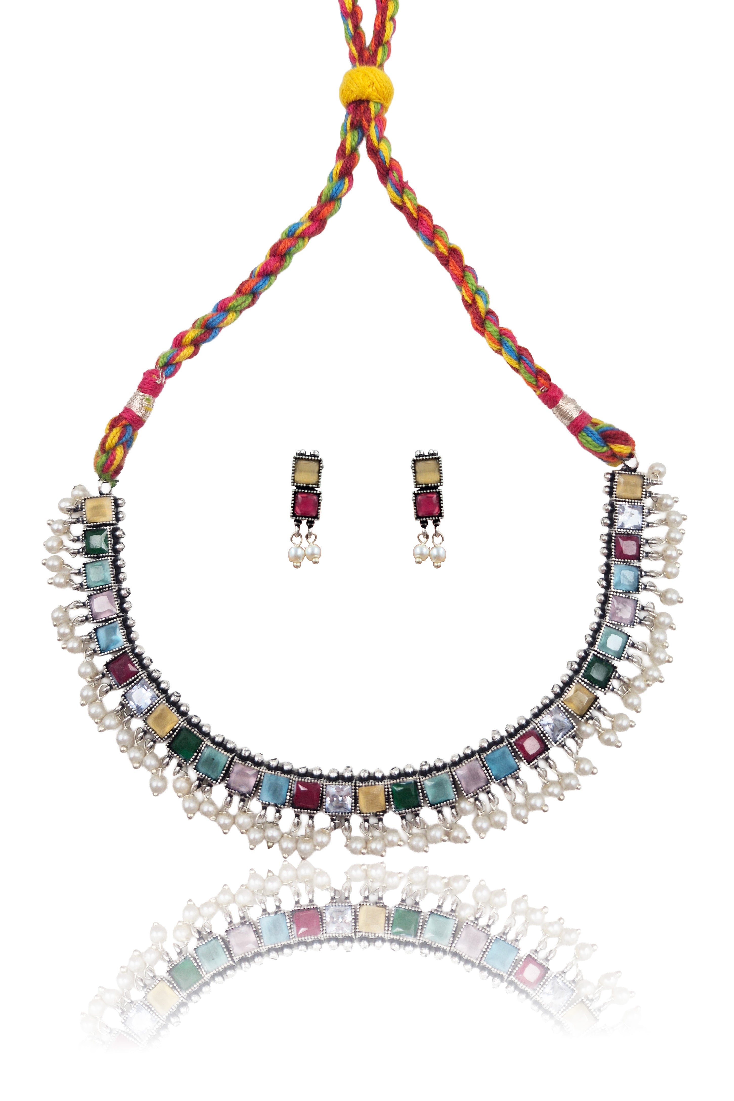 Ethnic Elegance Rakshabandhan Oxidized Jewellery Gift Hamper – Rakshabandhan Special