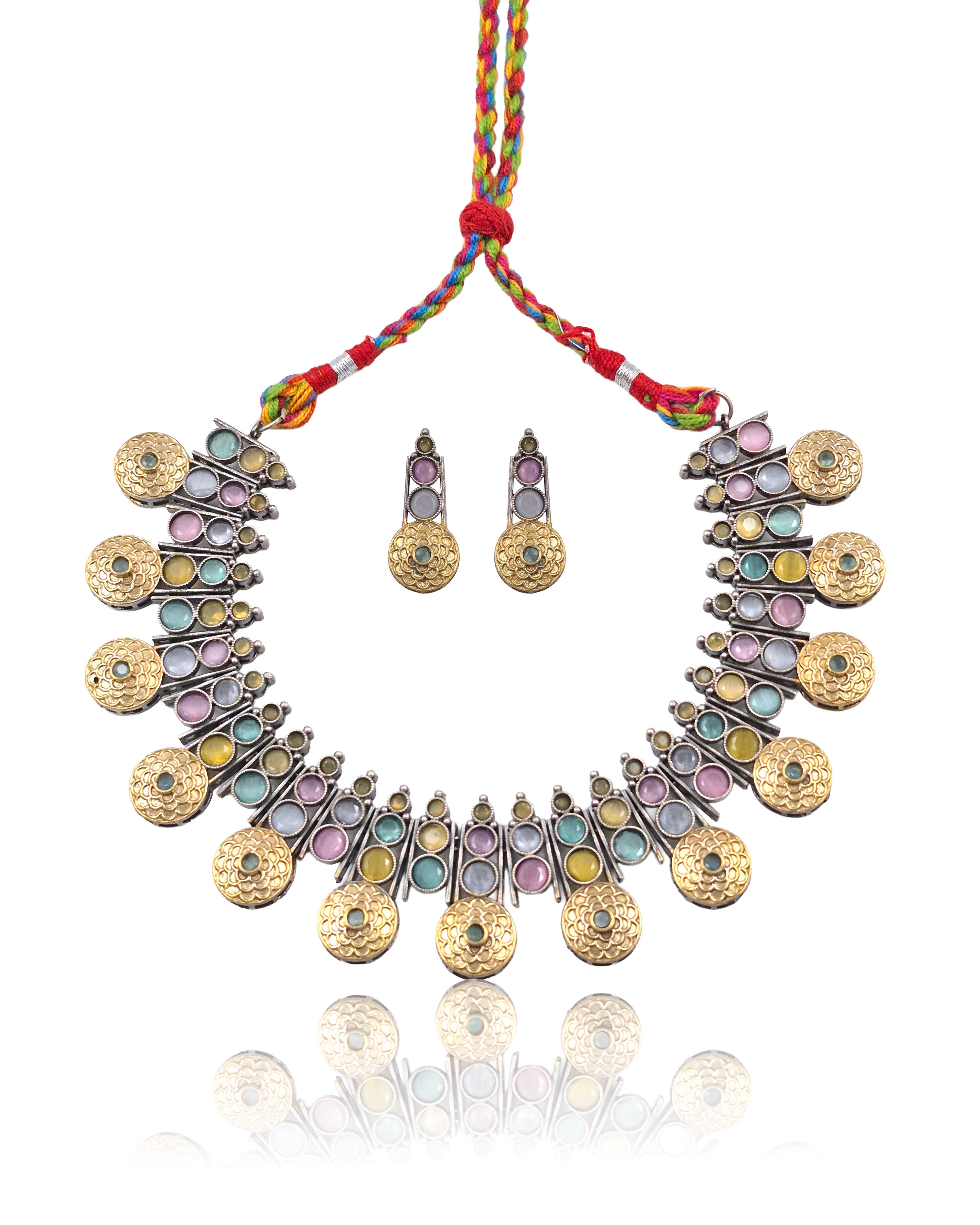 Lavanya Stone Necklace Set