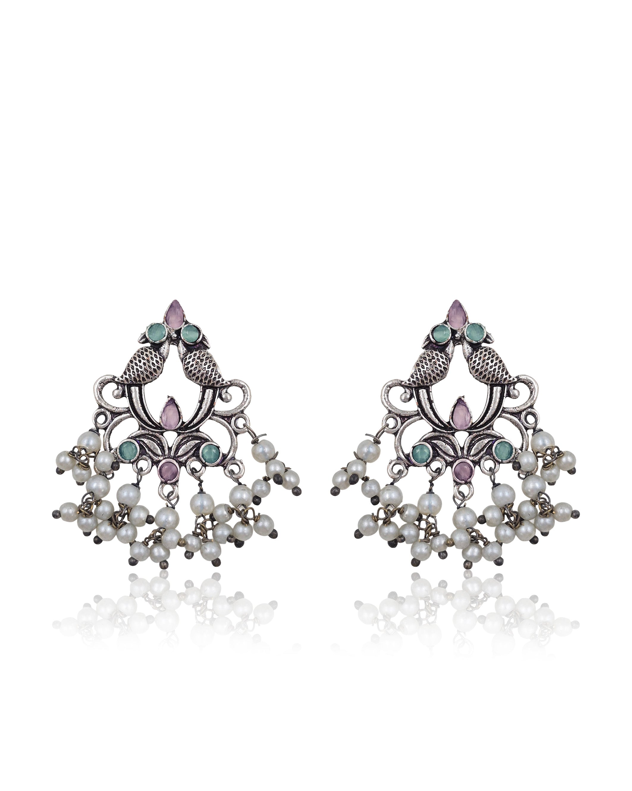 DIYA STONE DANGLER EARRINGS