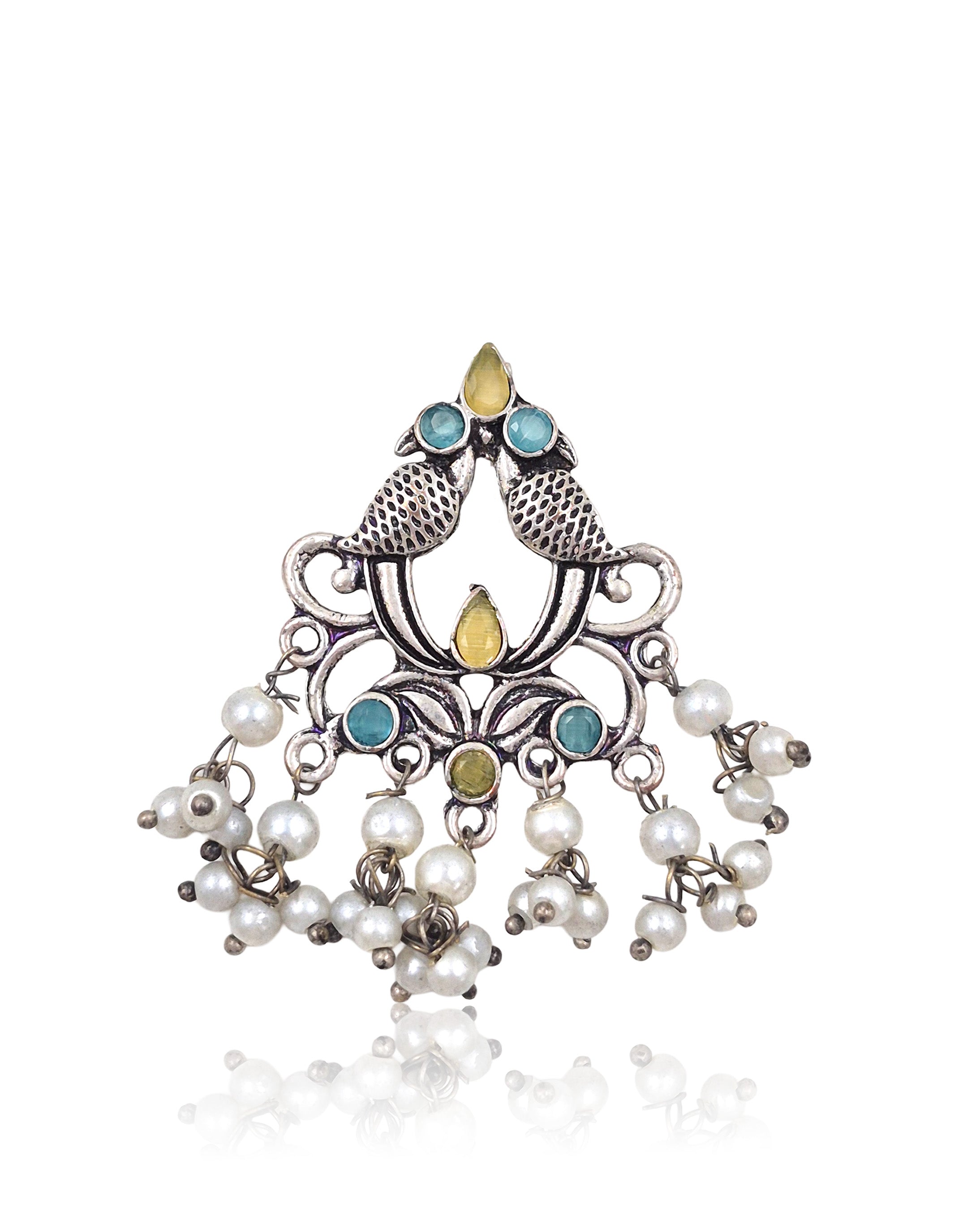 DIYA STONE DANGLER EARRINGS