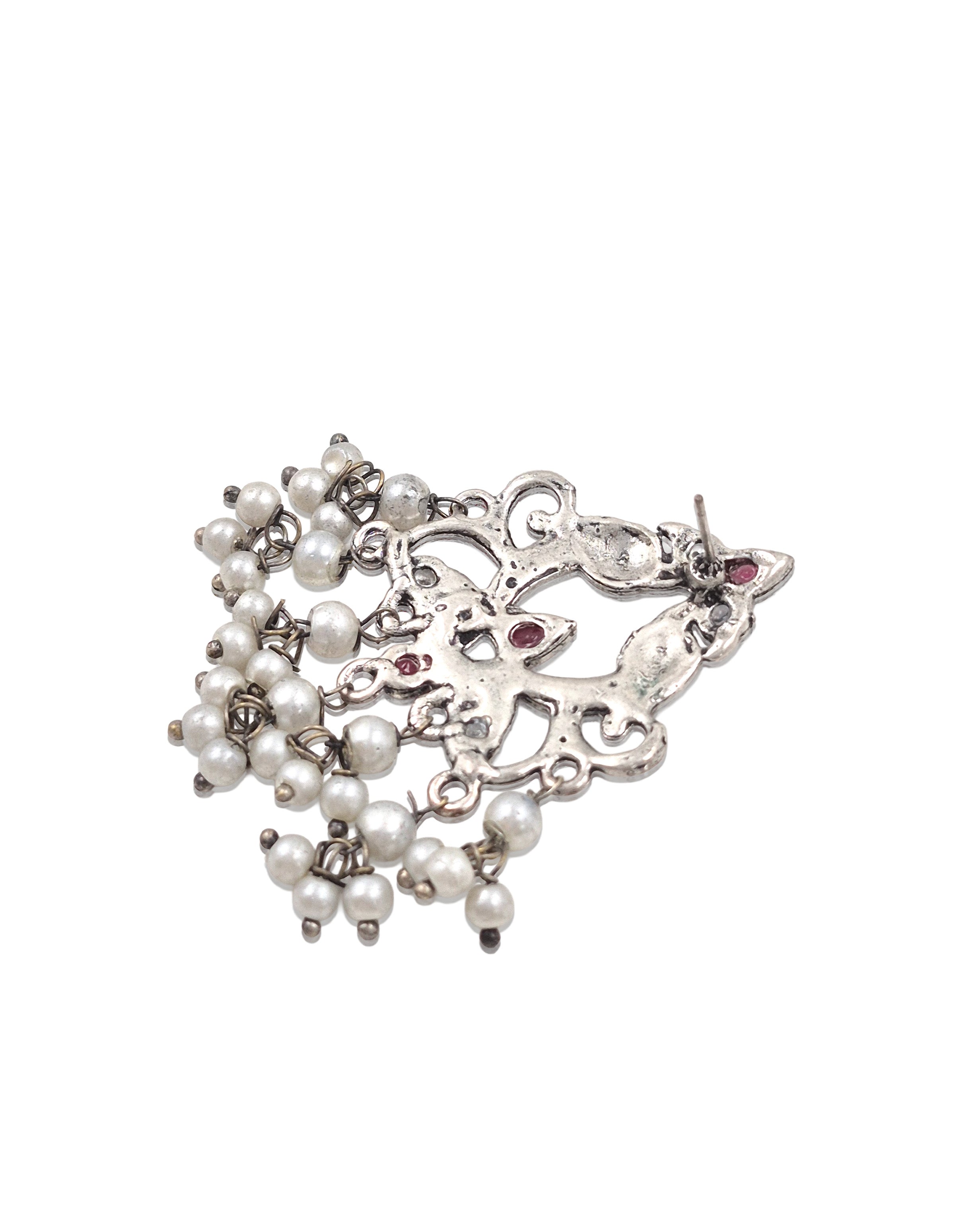DIYA STONE DANGLER EARRINGS