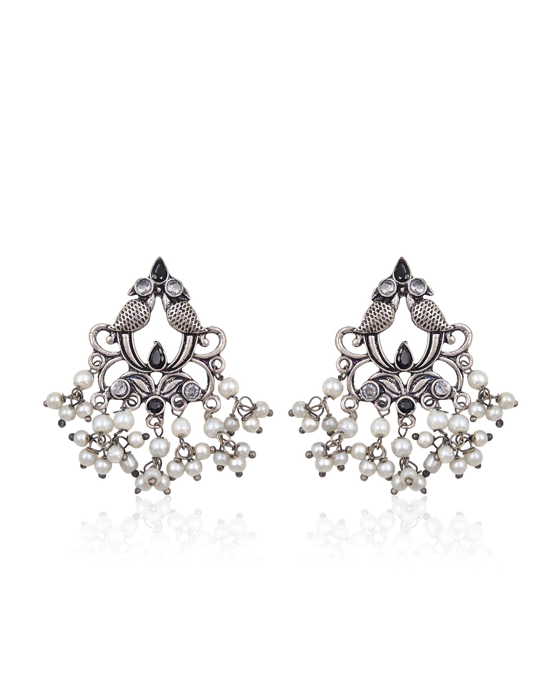 DIYA STONE DANGLER EARRINGS