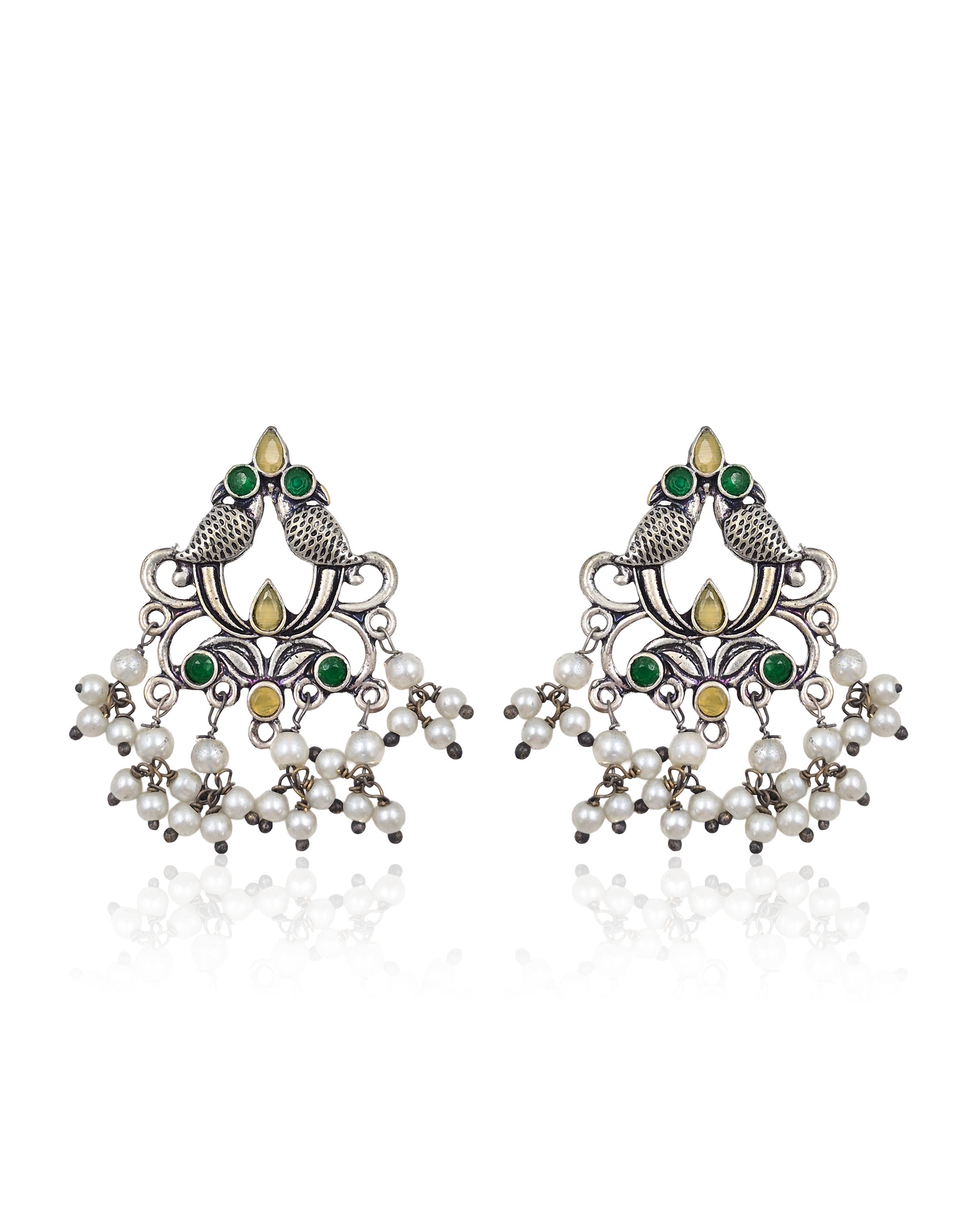 DIYA STONE DANGLER EARRINGS