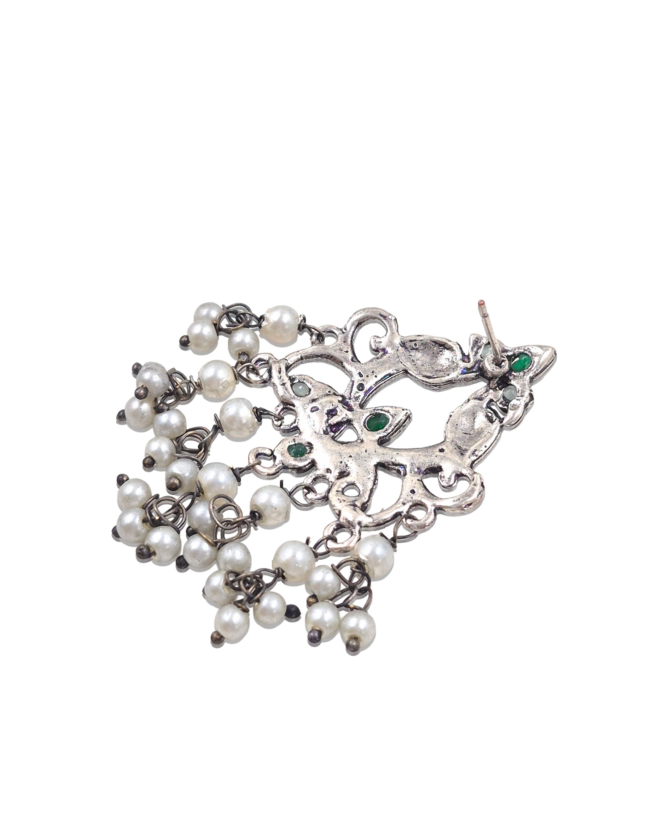 DIYA STONE DANGLER EARRINGS
