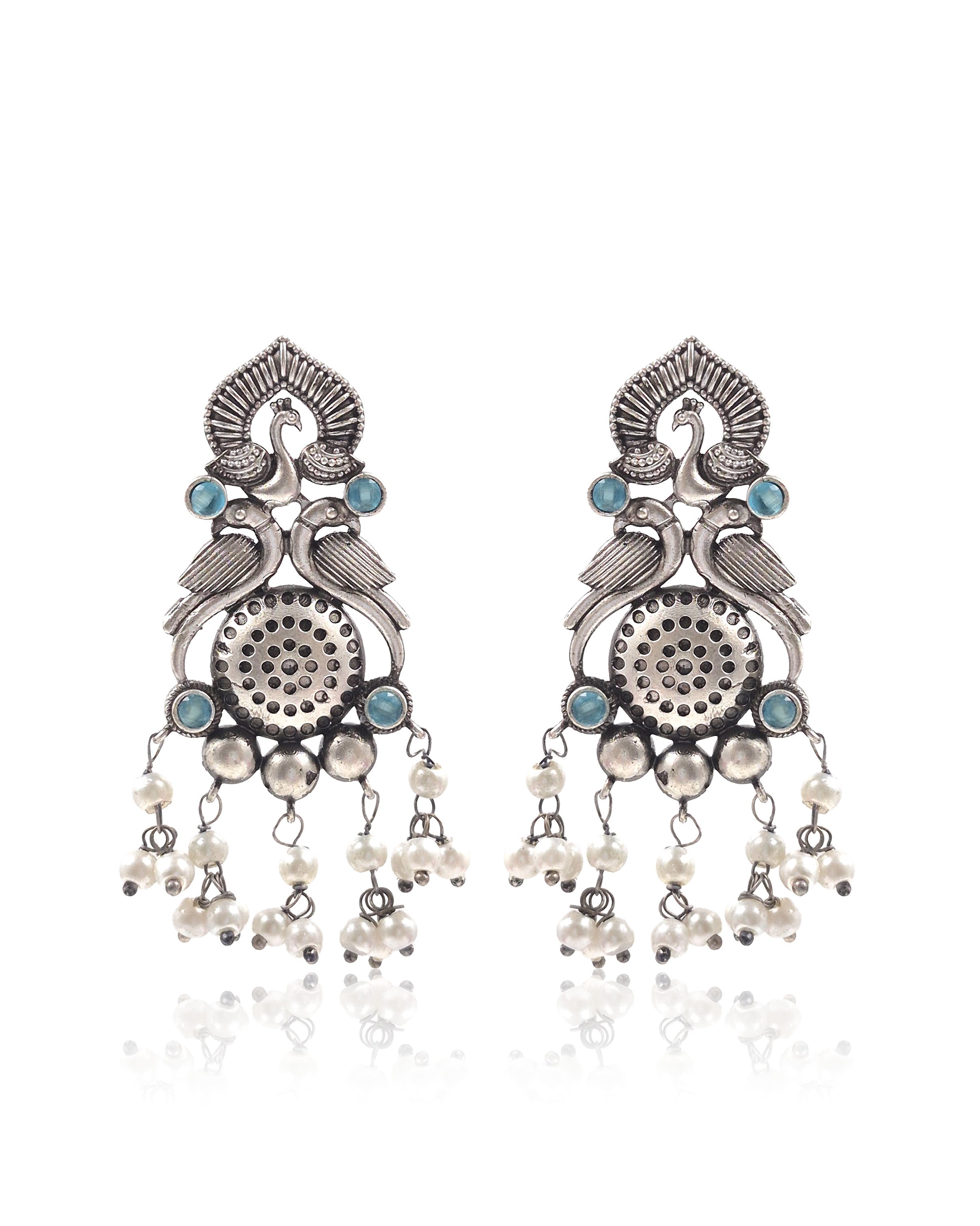 KEYA STONE DANGLER EARRINGS