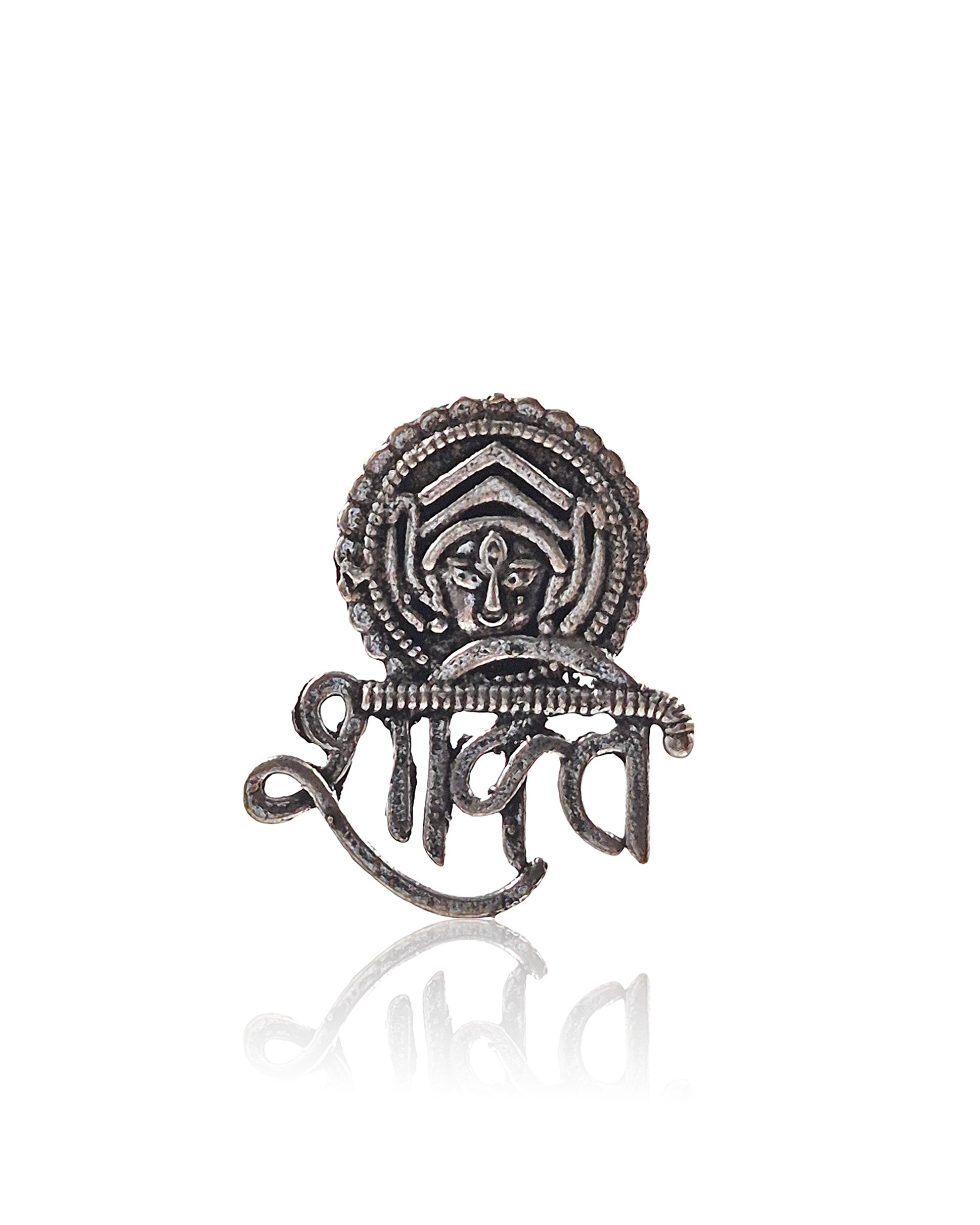 SHAKTI SILVER LOOKALIKE STUD EARRINGS