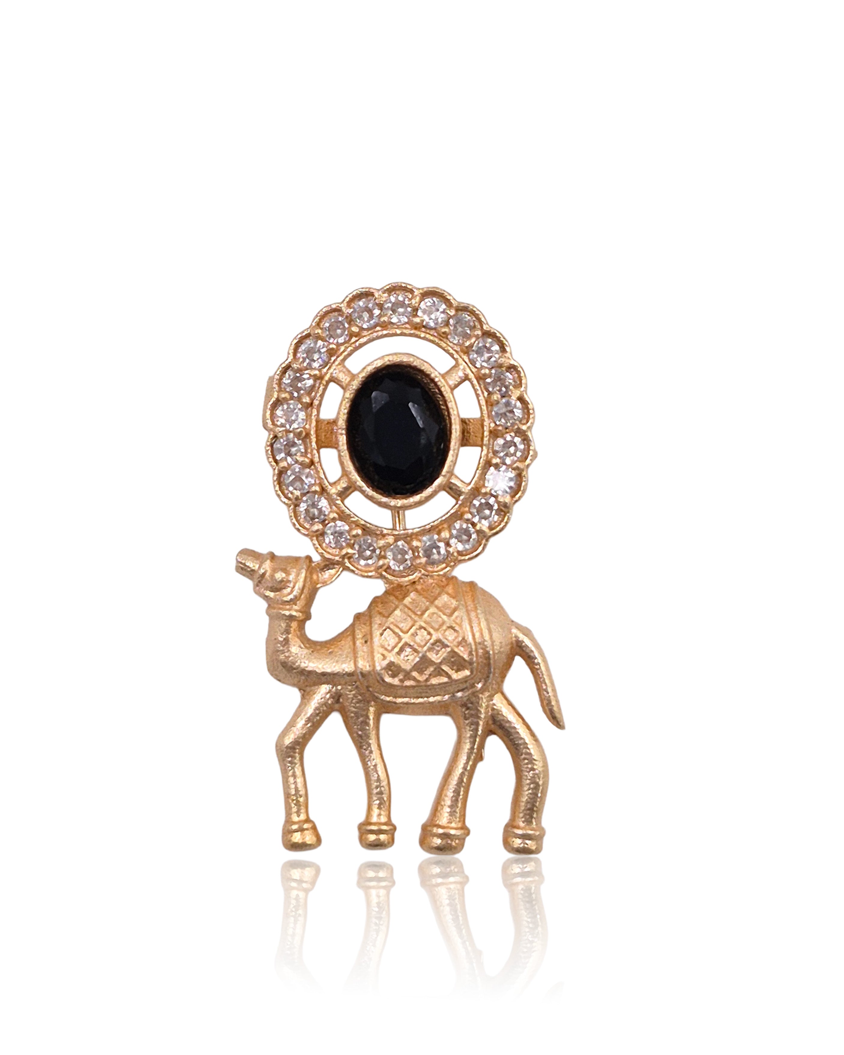 Rosegold Stone Stud Earrings