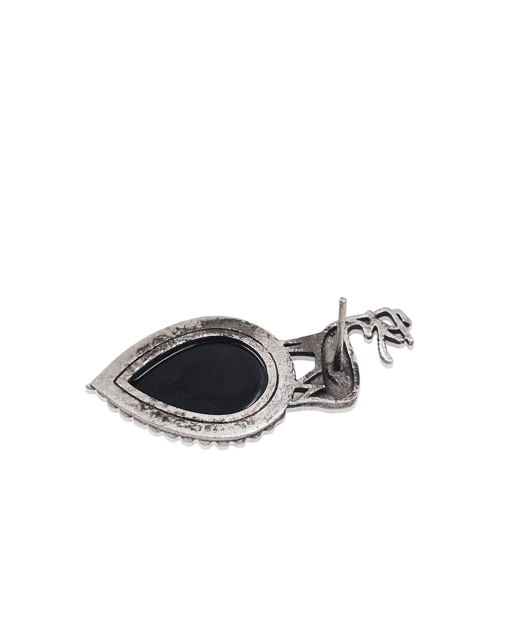 DEER OXIDISED STUD EARRINGS