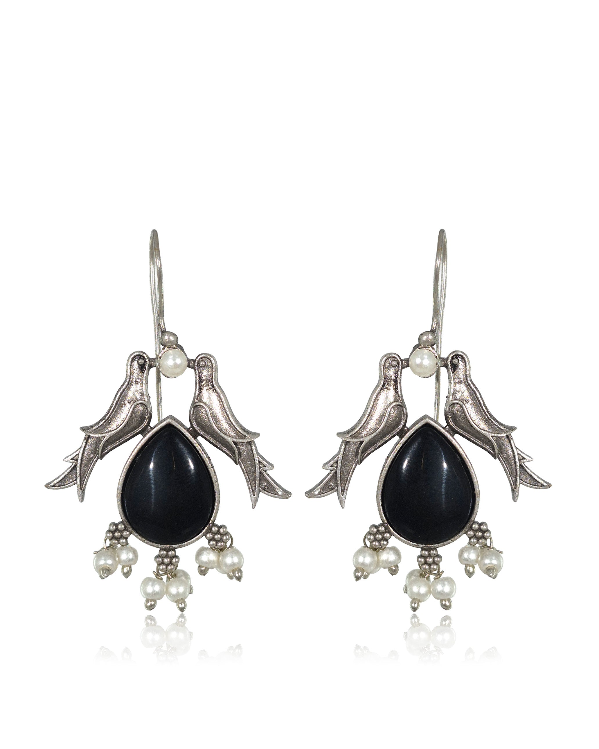 KAVITA OXIDISED STUD EARRINGS