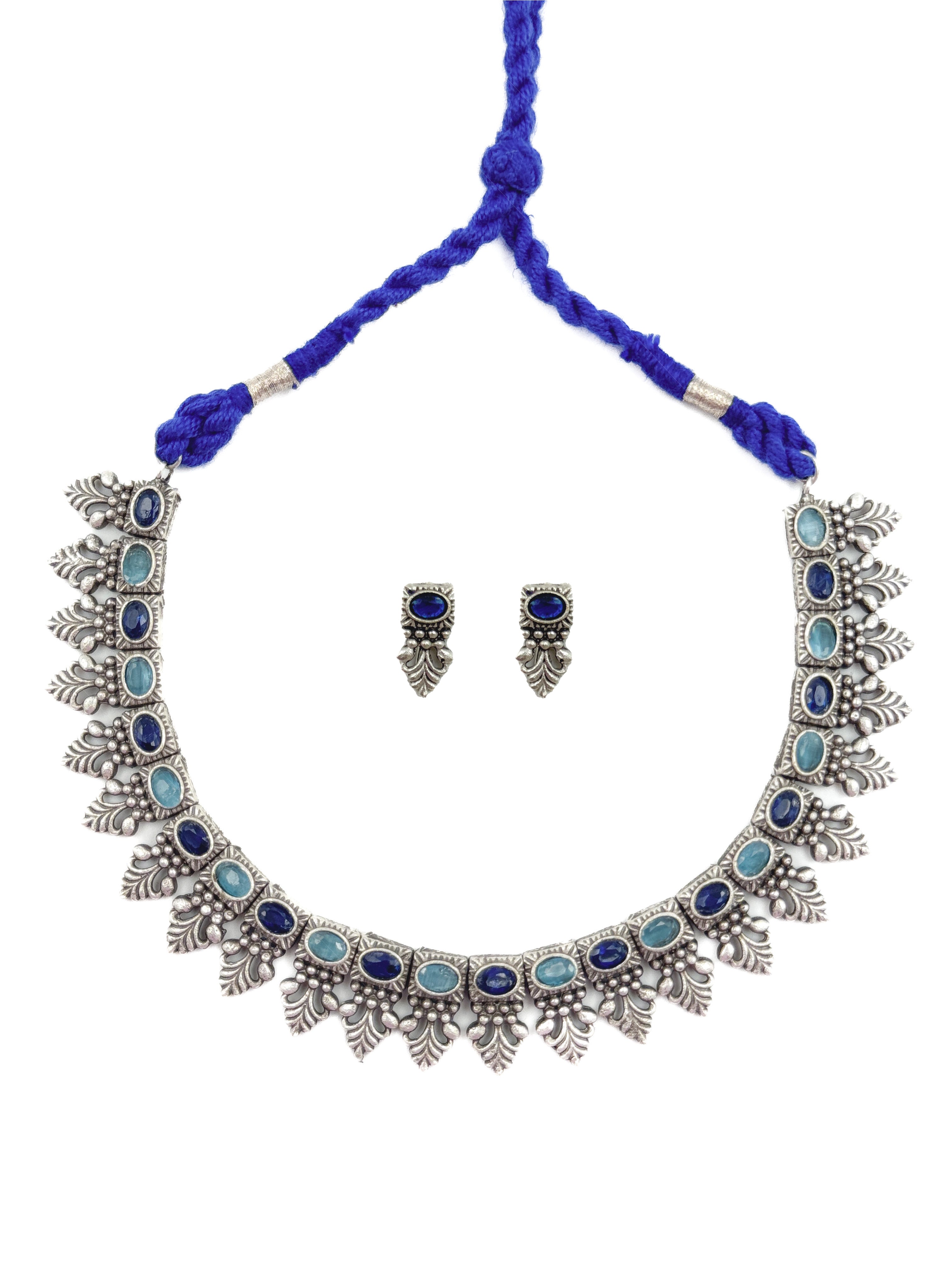 Raya Stone Necklace Set