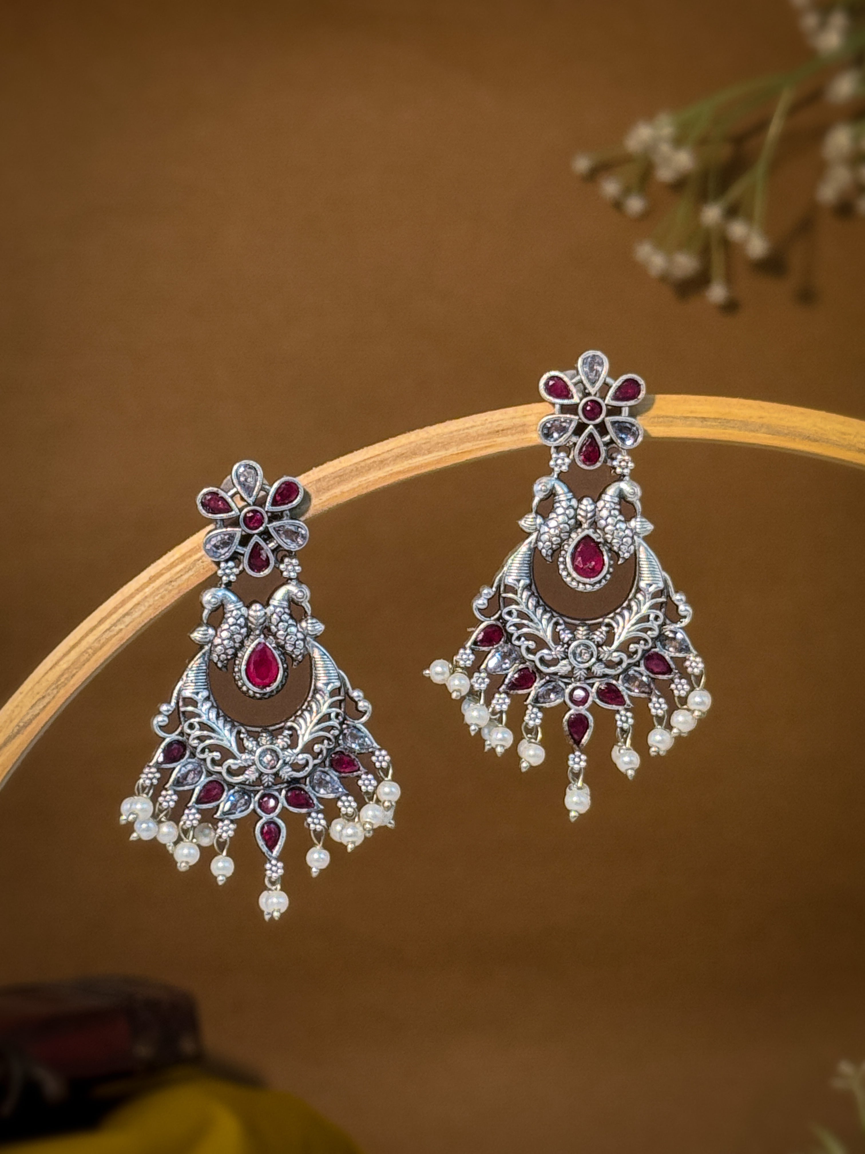 Avani Stone Dangler Earrings