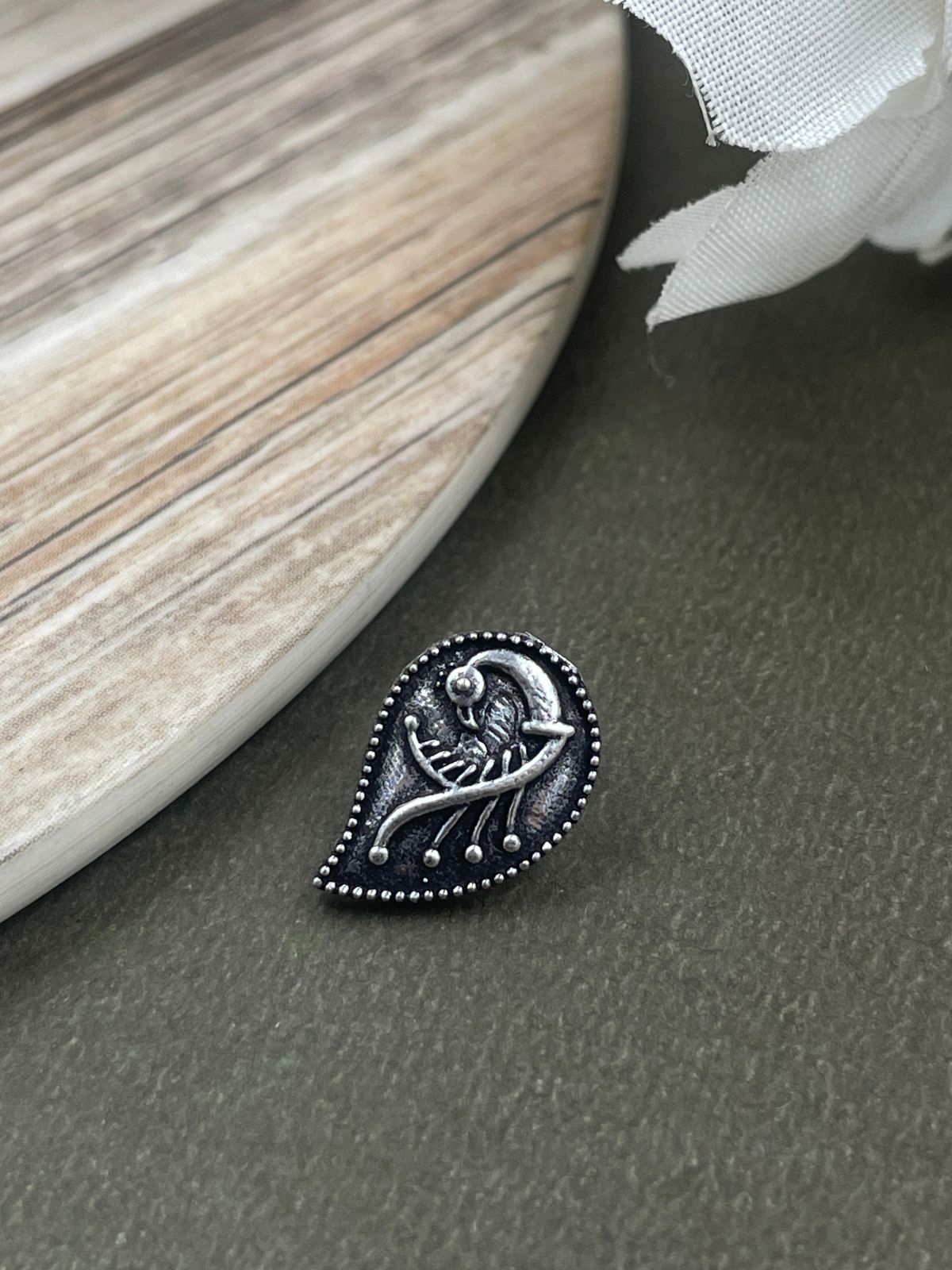 VEDIKA OXIDISED PIERCING NOSEPIN COMBO OF 5