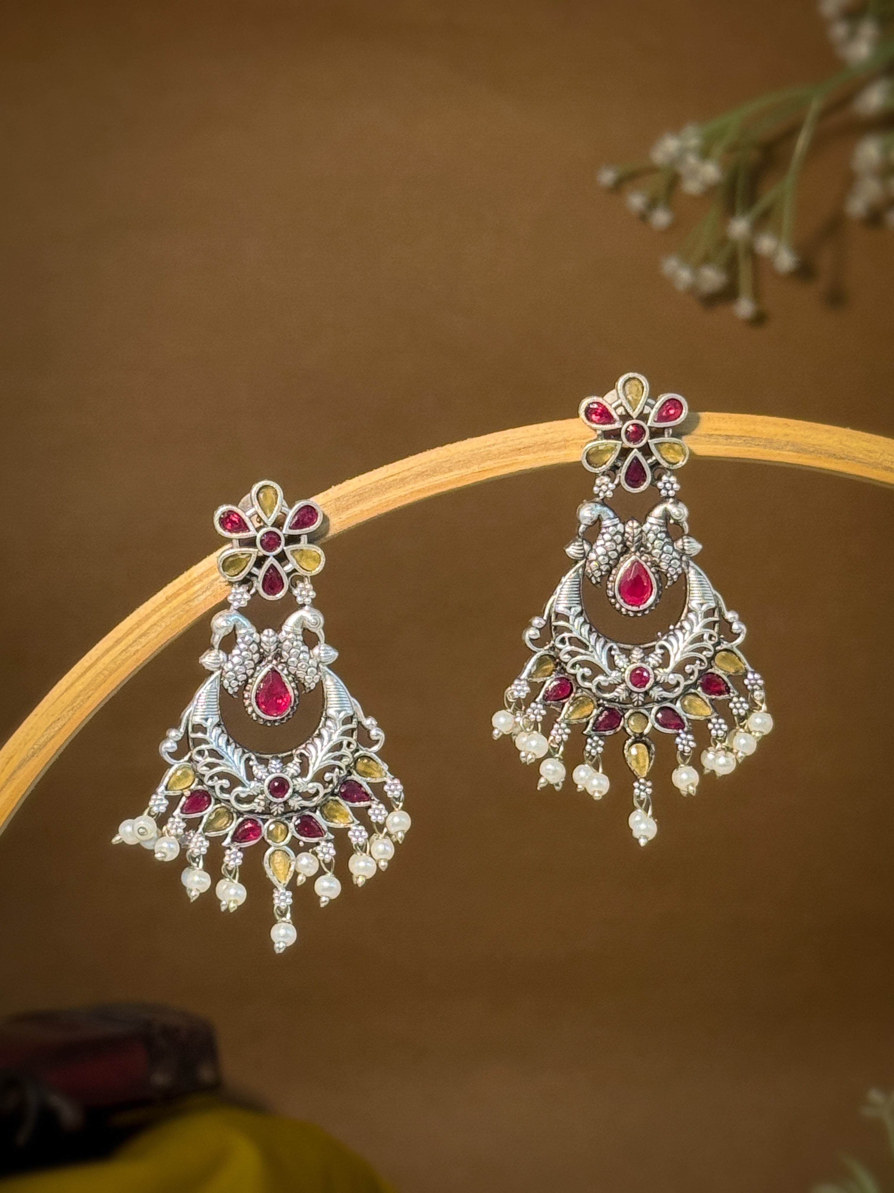 Avani Stone Dangler Earrings