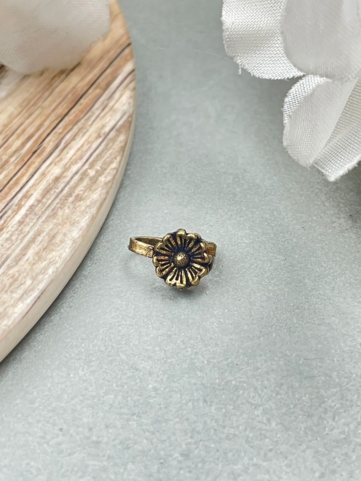 Vishvaa Oxidised Clip On Nosepin Combo Of 5