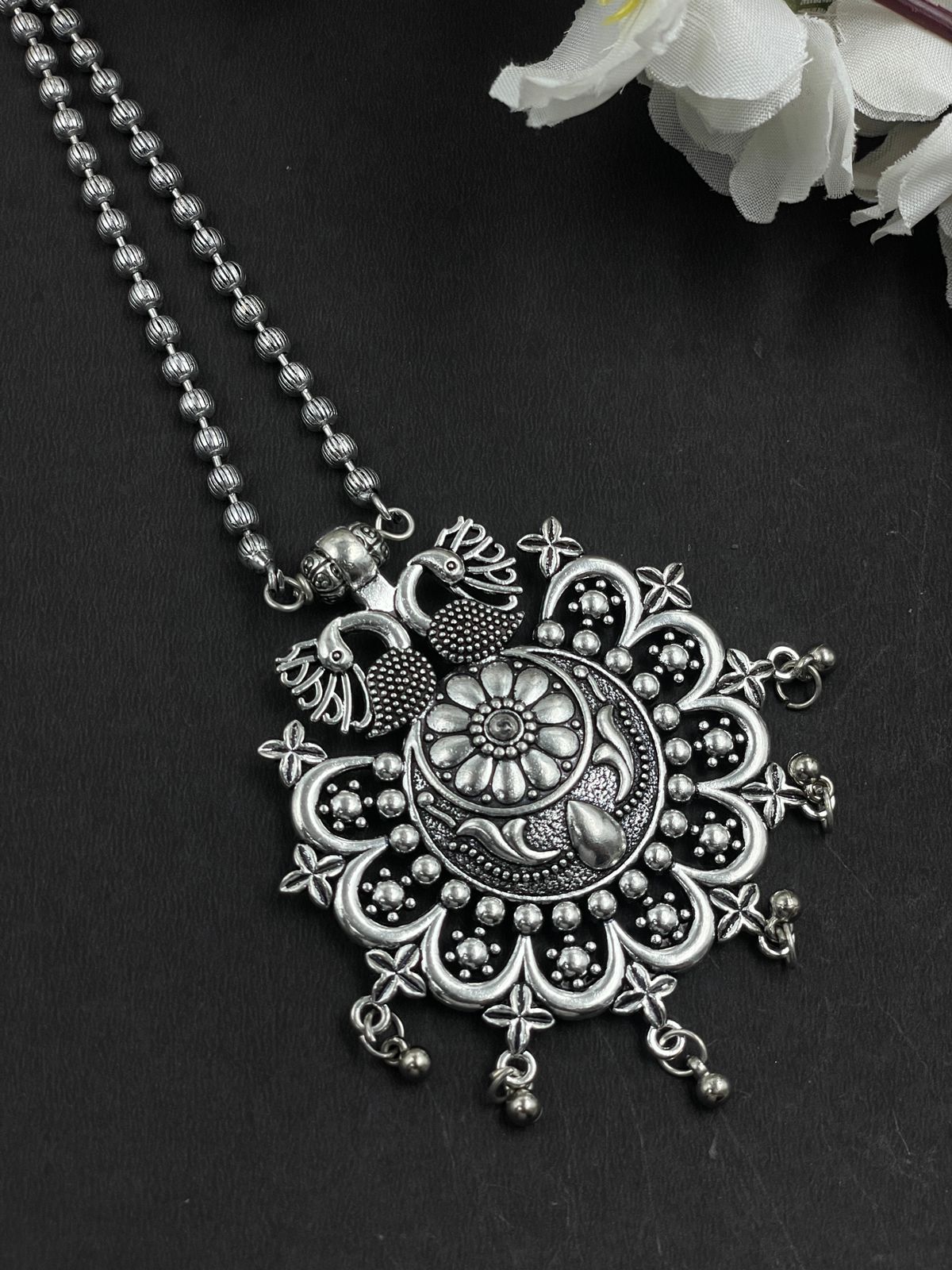 5 PIECE CHAIN PENDANT JEWELLERY SET COMBO