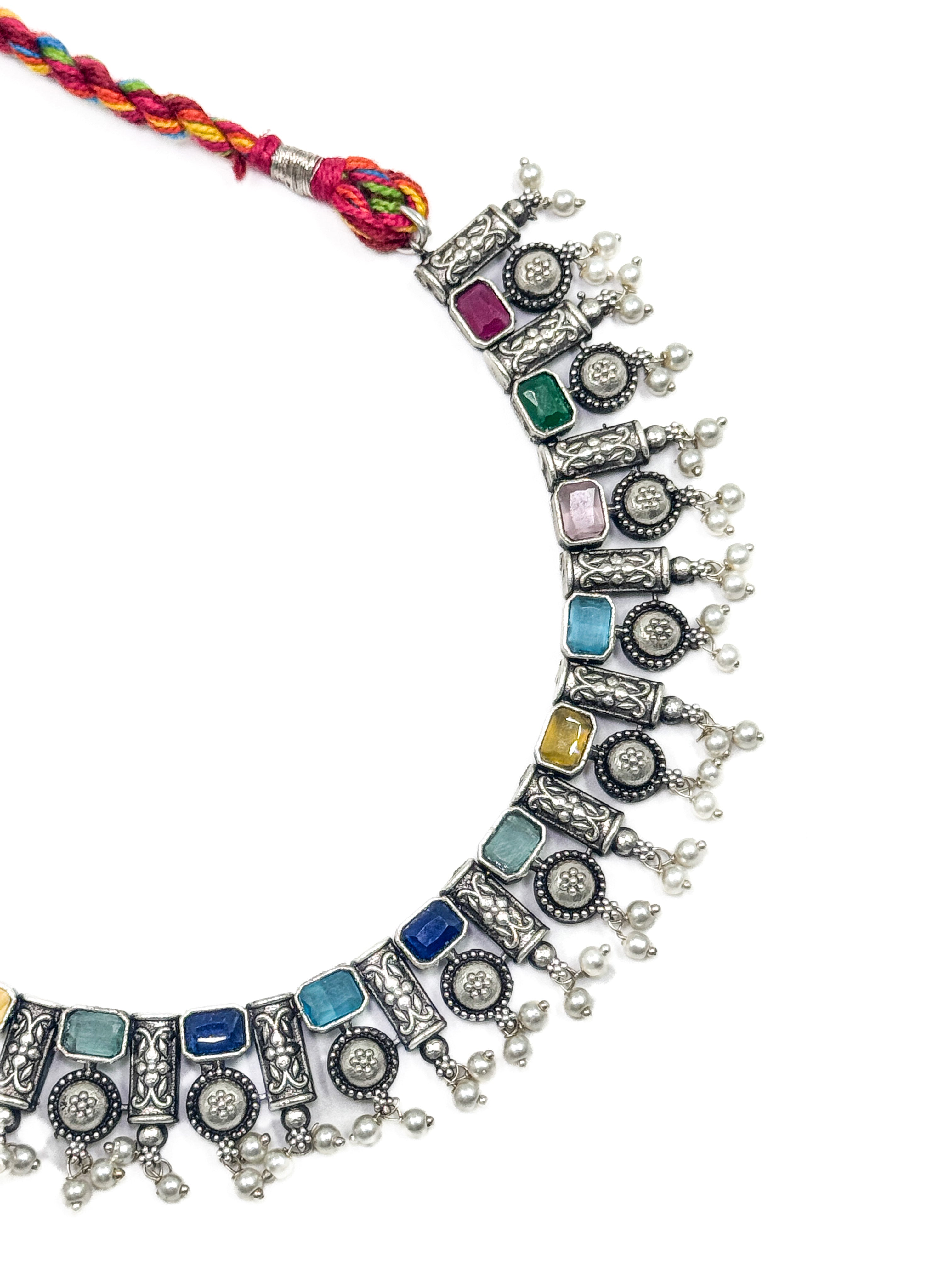 Shreya Stone Necklace Set