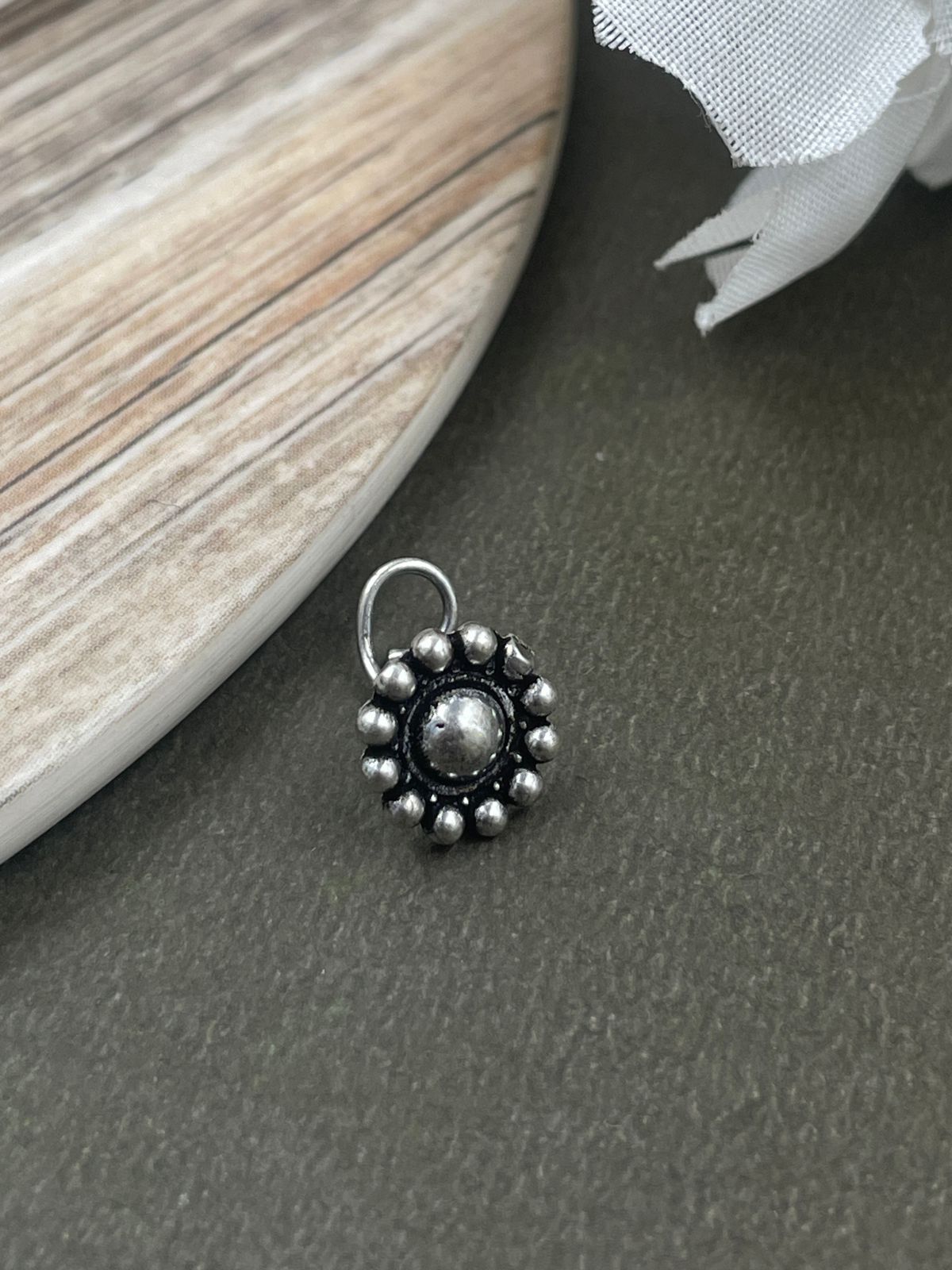 KRUPA OXIDISED PIERCING NOSEPIN COMBO OF 5