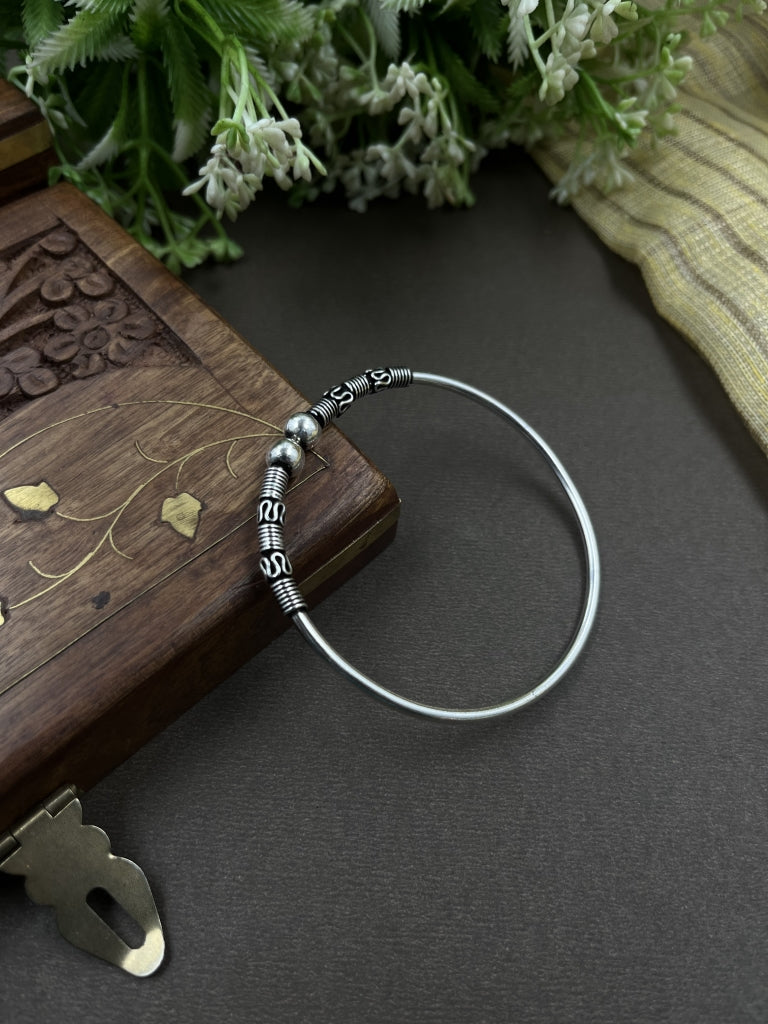 7 PIECE SILVER OXIDISED JEWELLERY SET COMBO