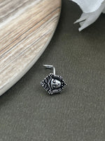 Load image into Gallery viewer, ISHA OXIDISED PIERCING NOSEPIN COMBO OF 6