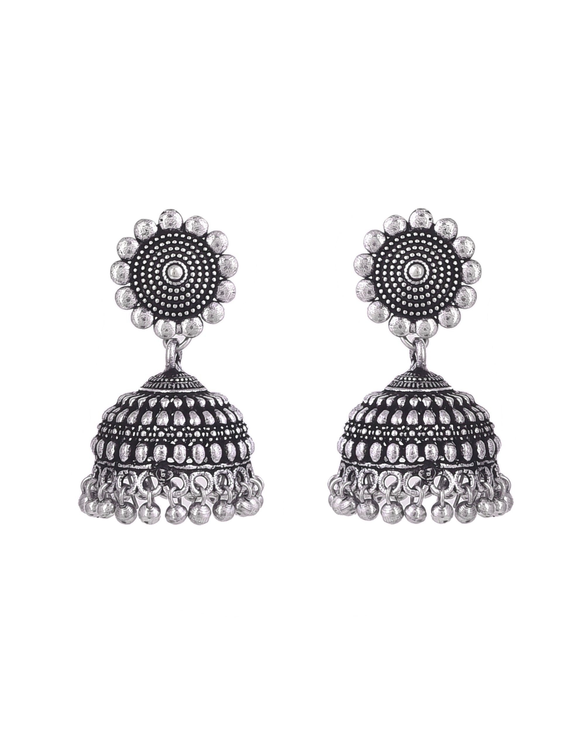 AARVI OXIDISED JEWELLERY SET COMBO