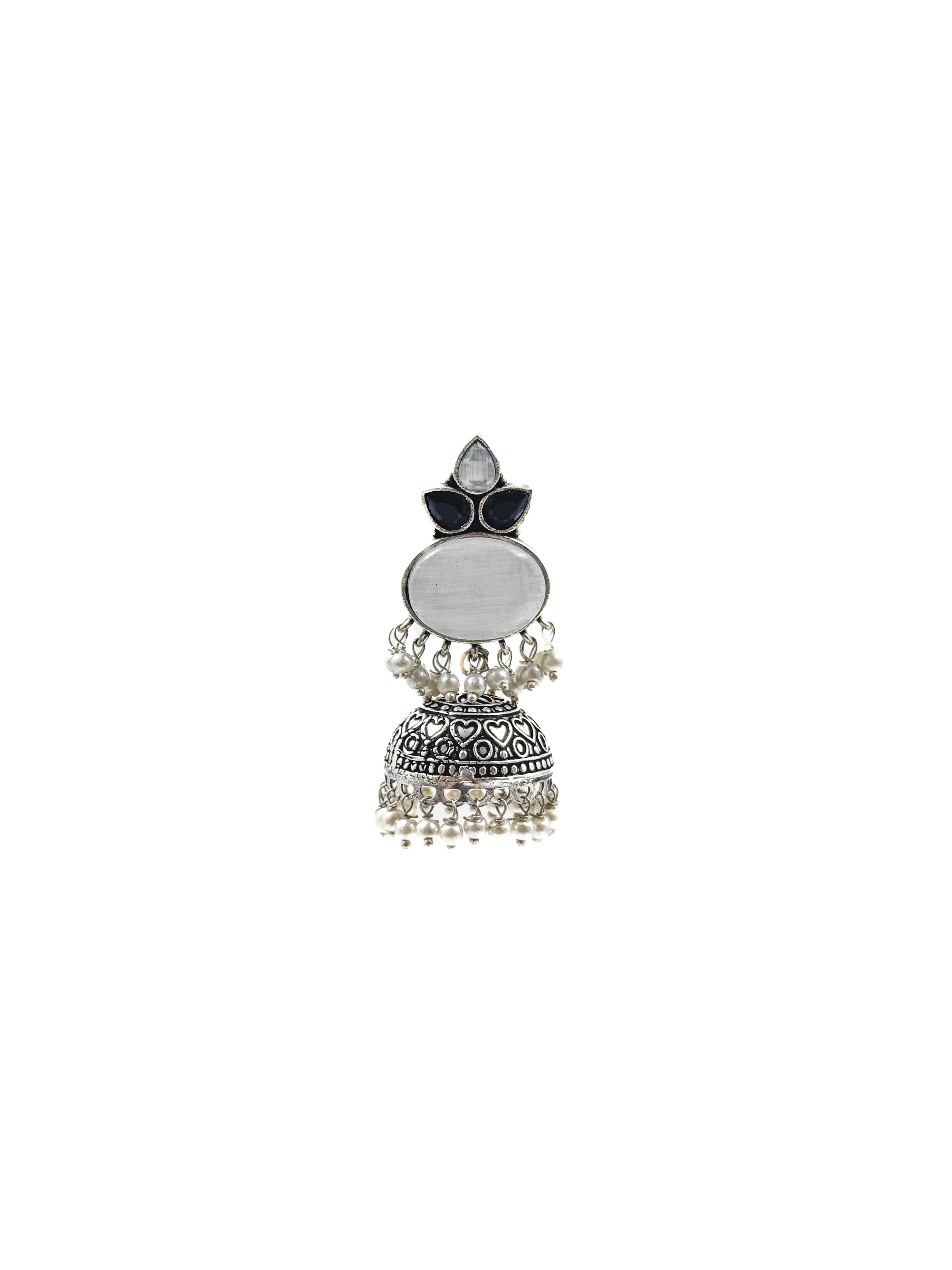 Anya Stone Jhumka Earrings