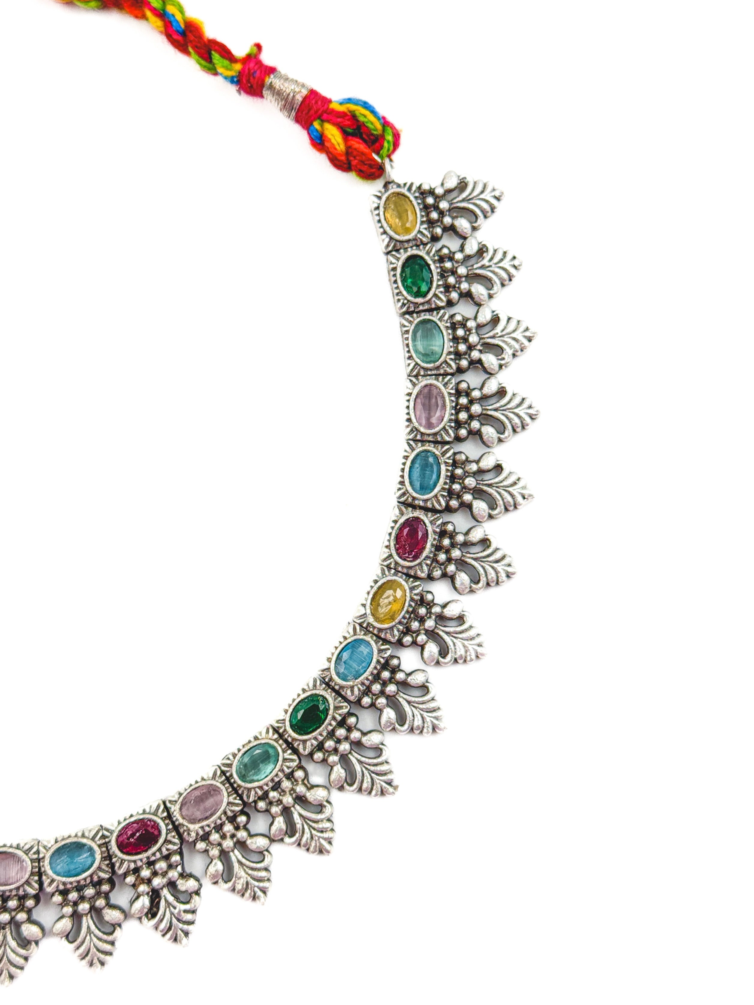 Raya Stone Necklace Set