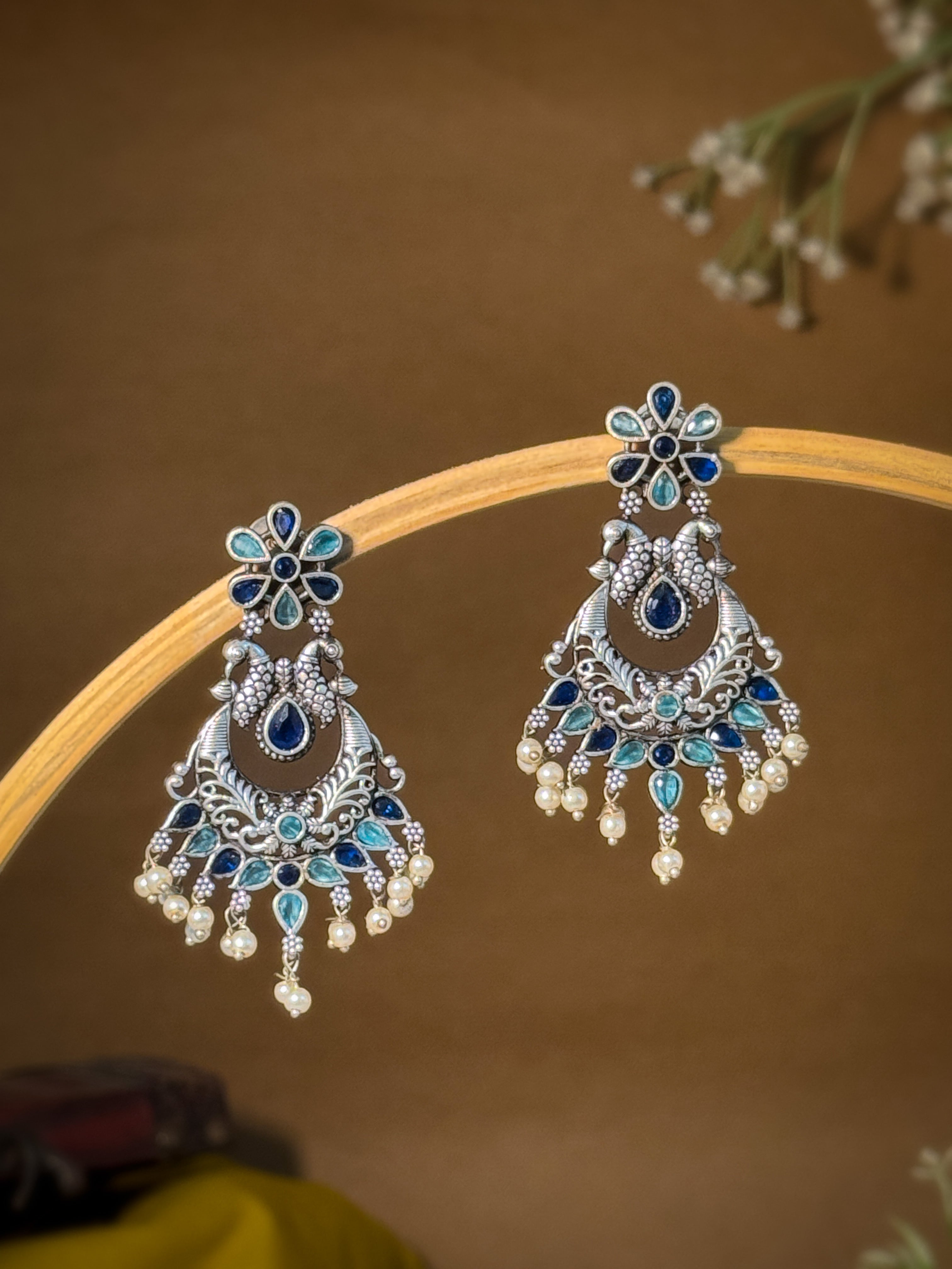 Avani Stone Dangler Earrings
