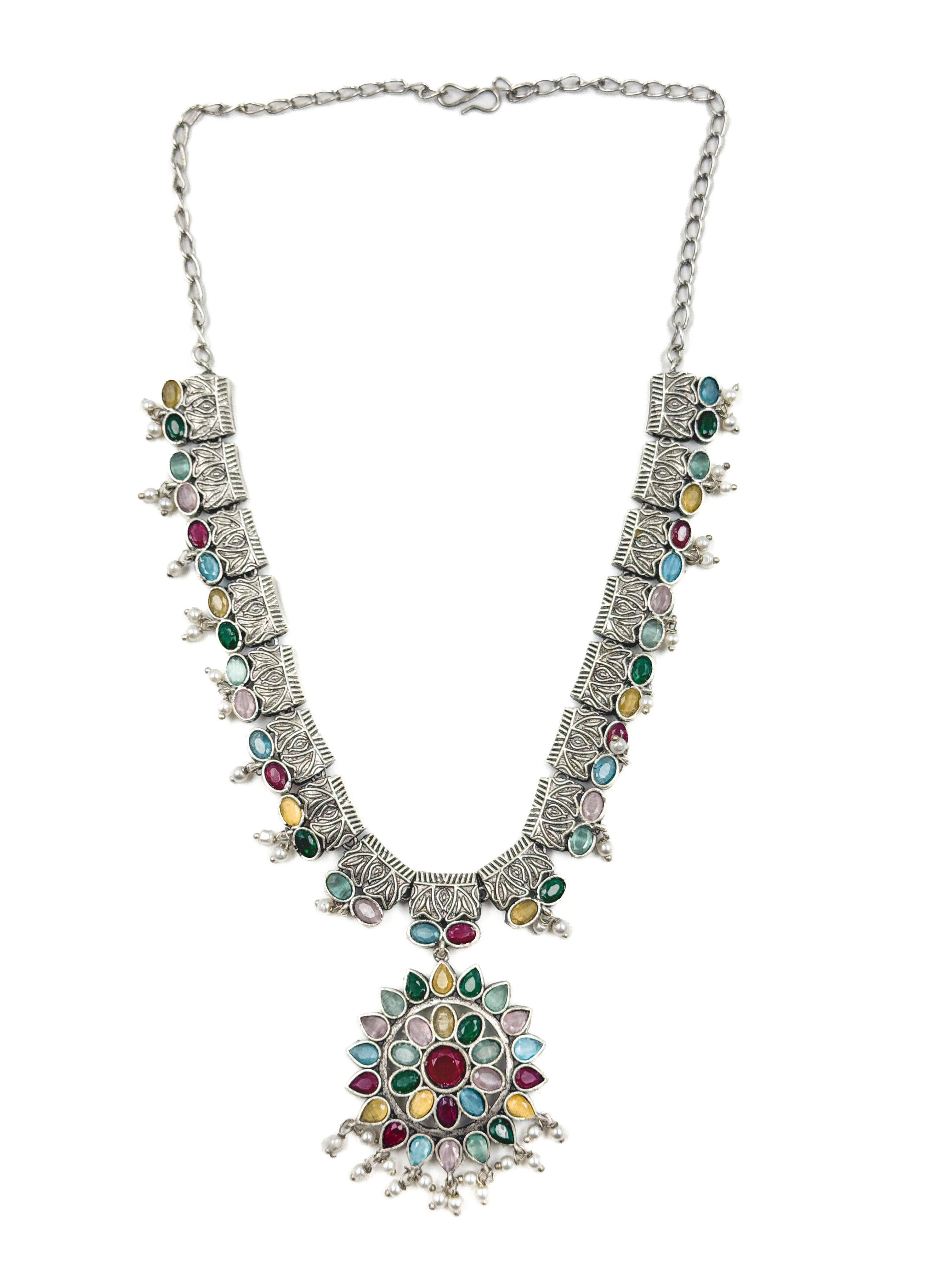 SANYA STONE NECKLACE SET