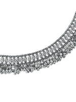 Load image into Gallery viewer, Silver Plated Ghungroo Anklet