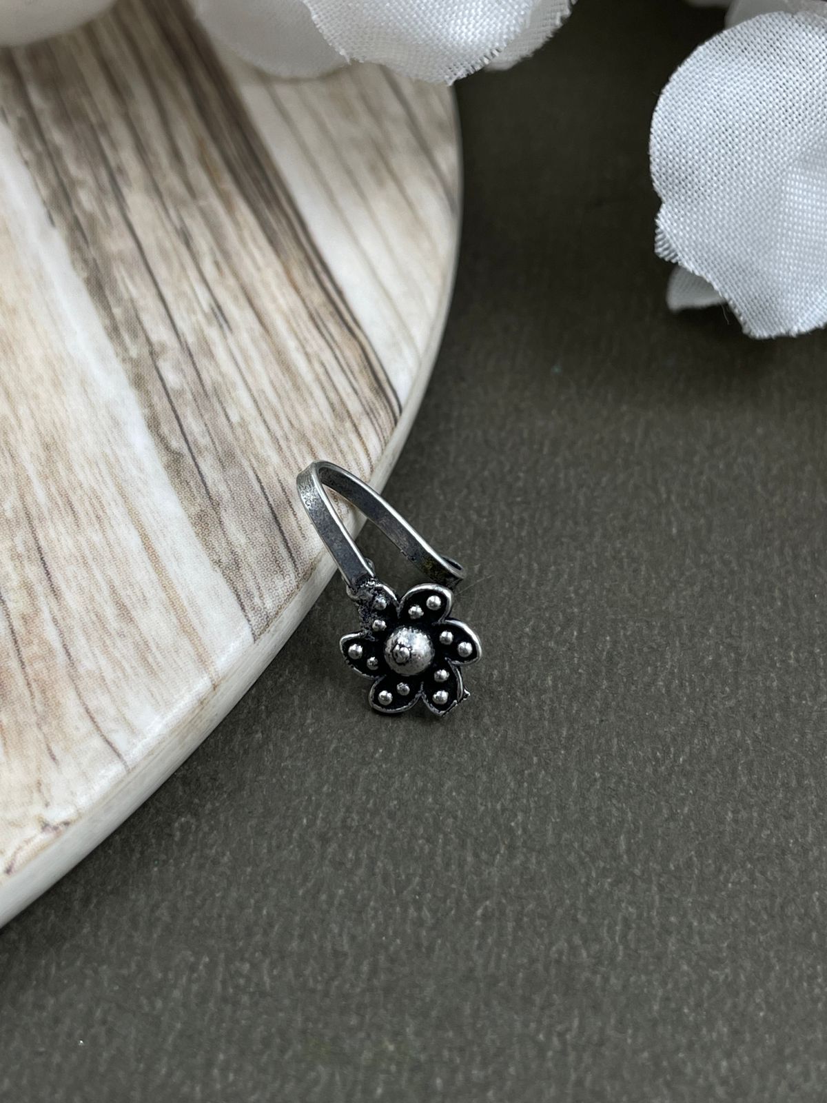 PRIYA OXIDISED CLIP ON NOSEPIN COMBO OF 6