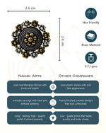 Load image into Gallery viewer, MAHI DESIGNER OXIDISED SILVER RING