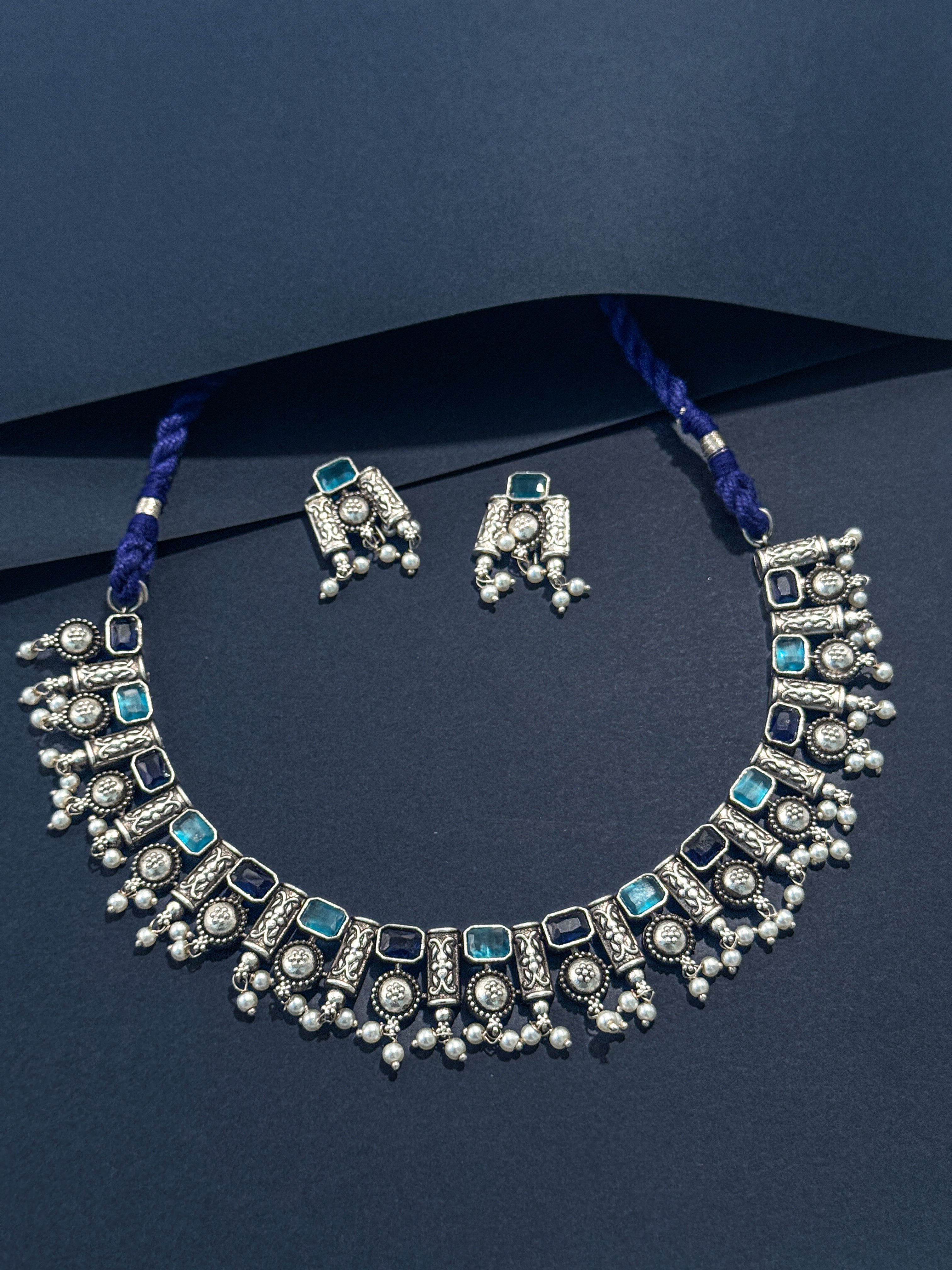 Shreya Stone Necklace Set