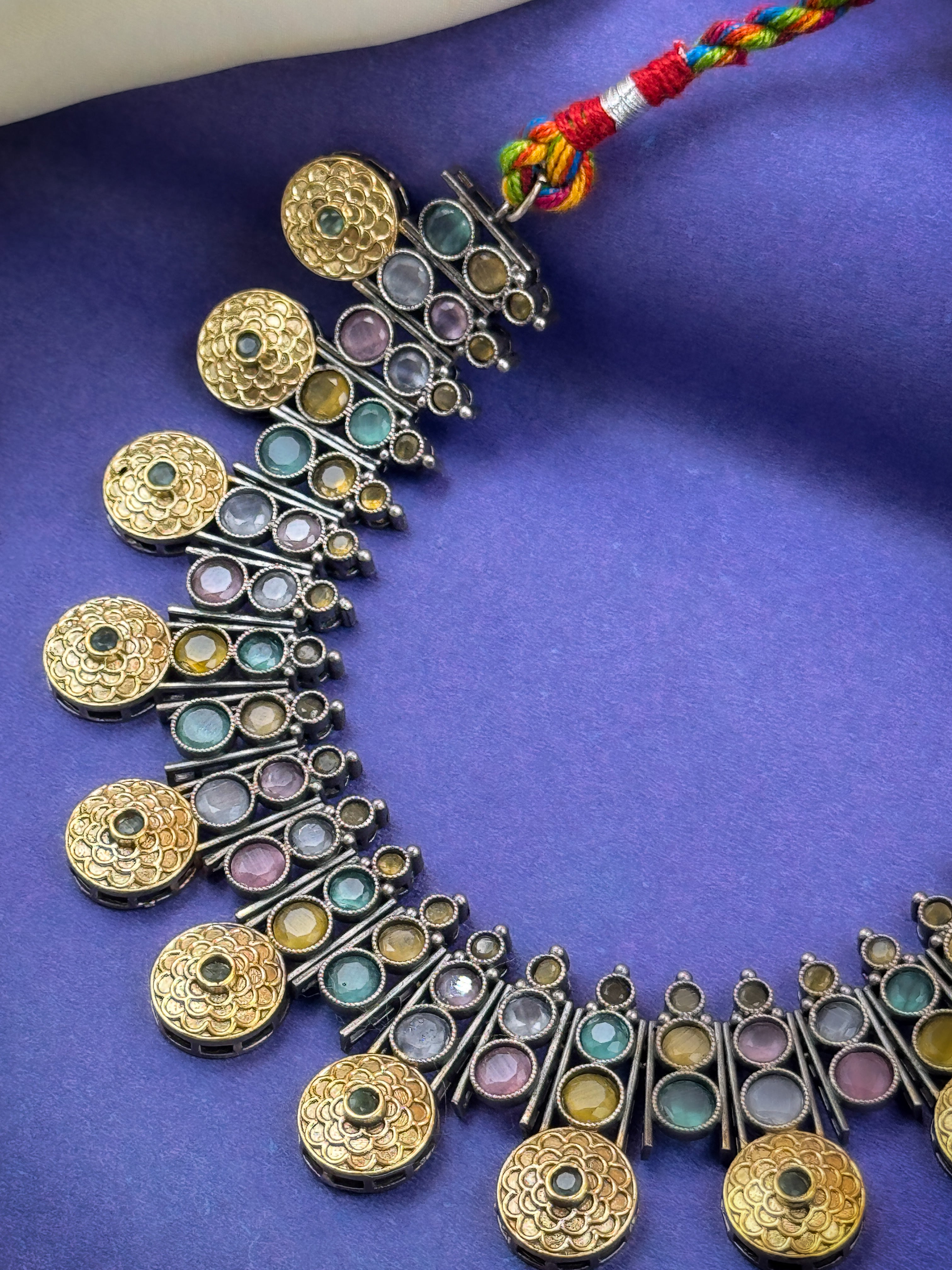 Lavanya Stone Necklace Set