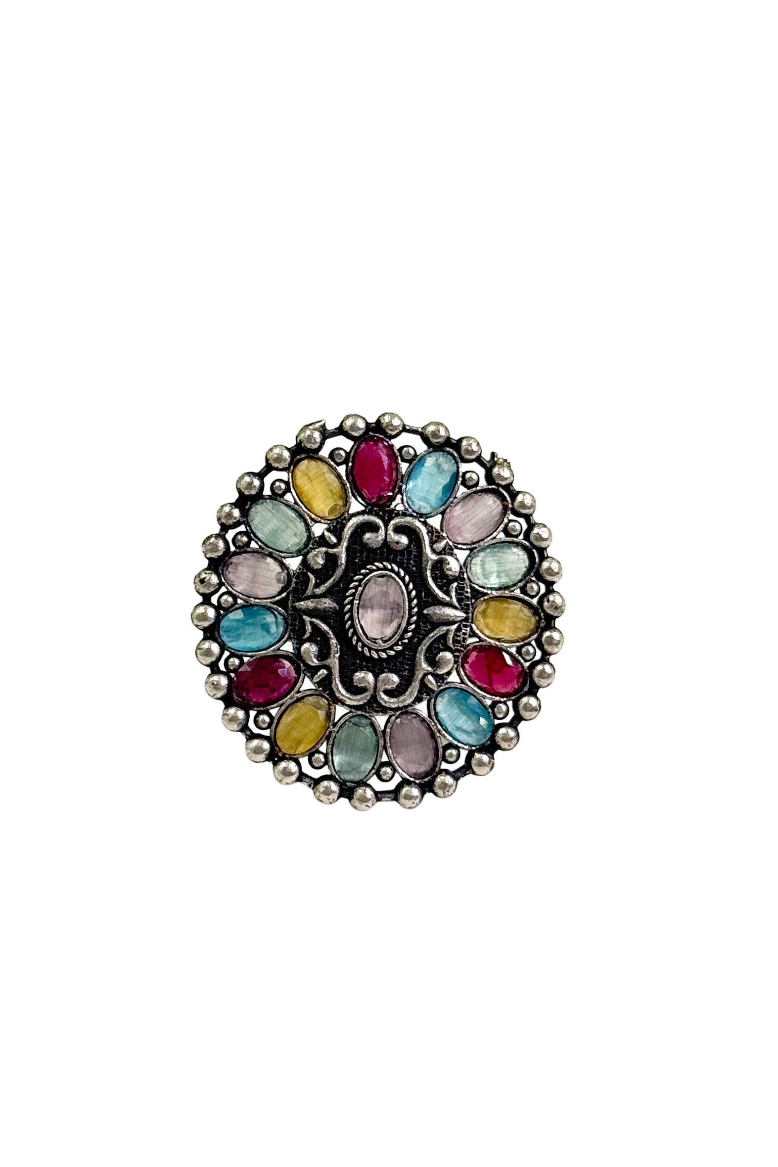 TANVI STONE JEWELLERY SET COMBO