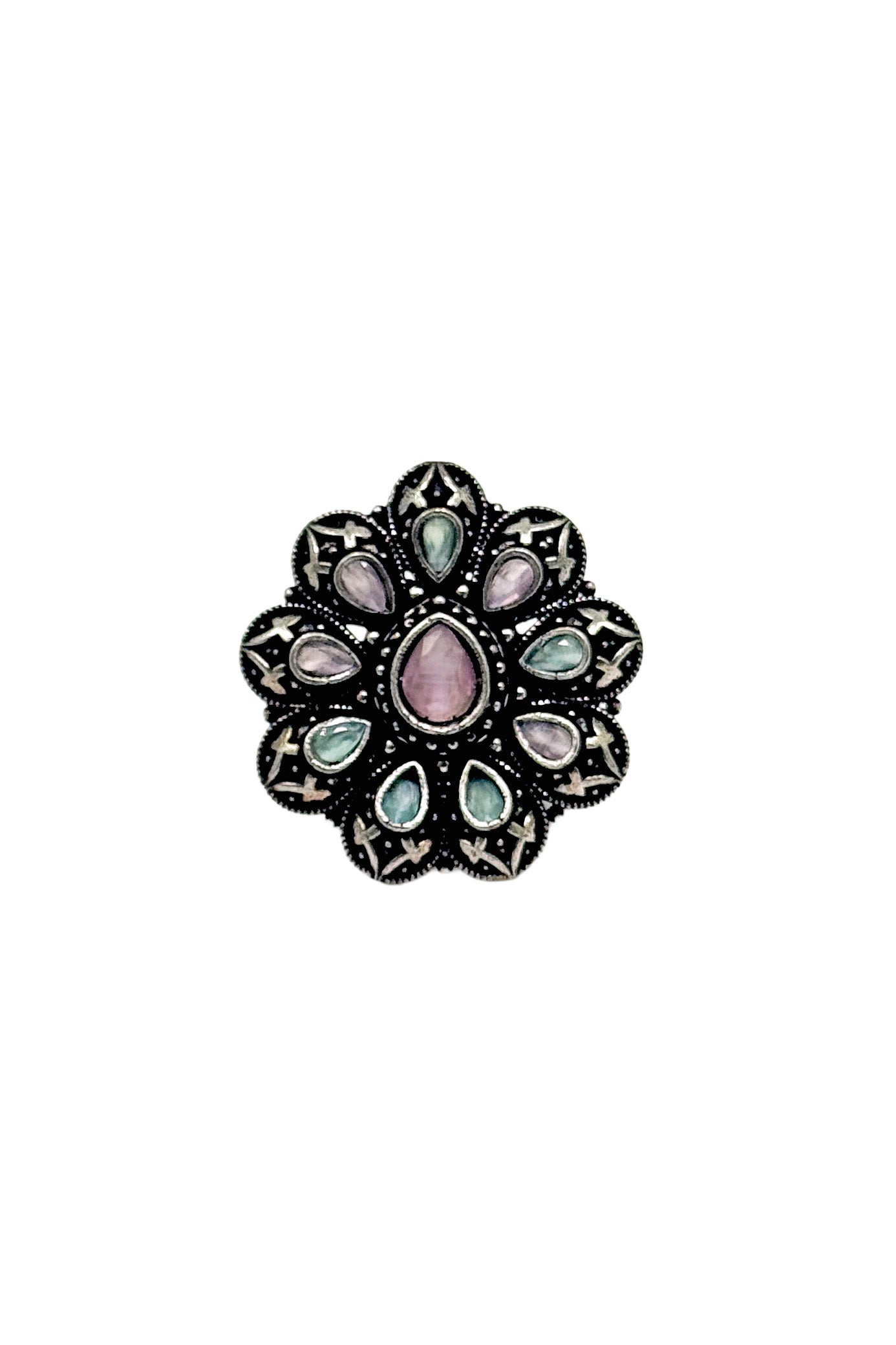 VEDIKA STONE JEWELLERY SET COMBO