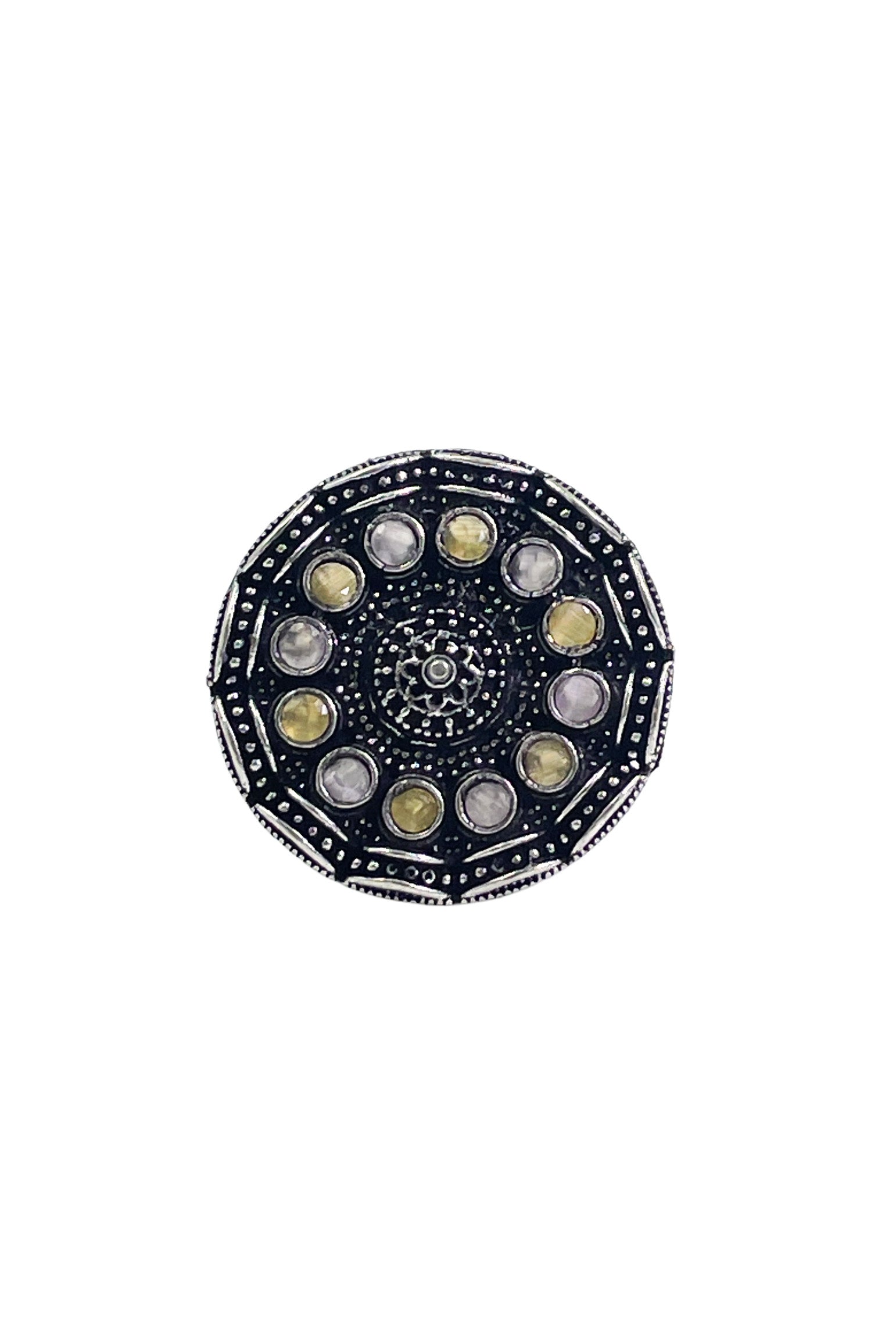 Niya Royalflash Oxidised Choker Jewellery Set