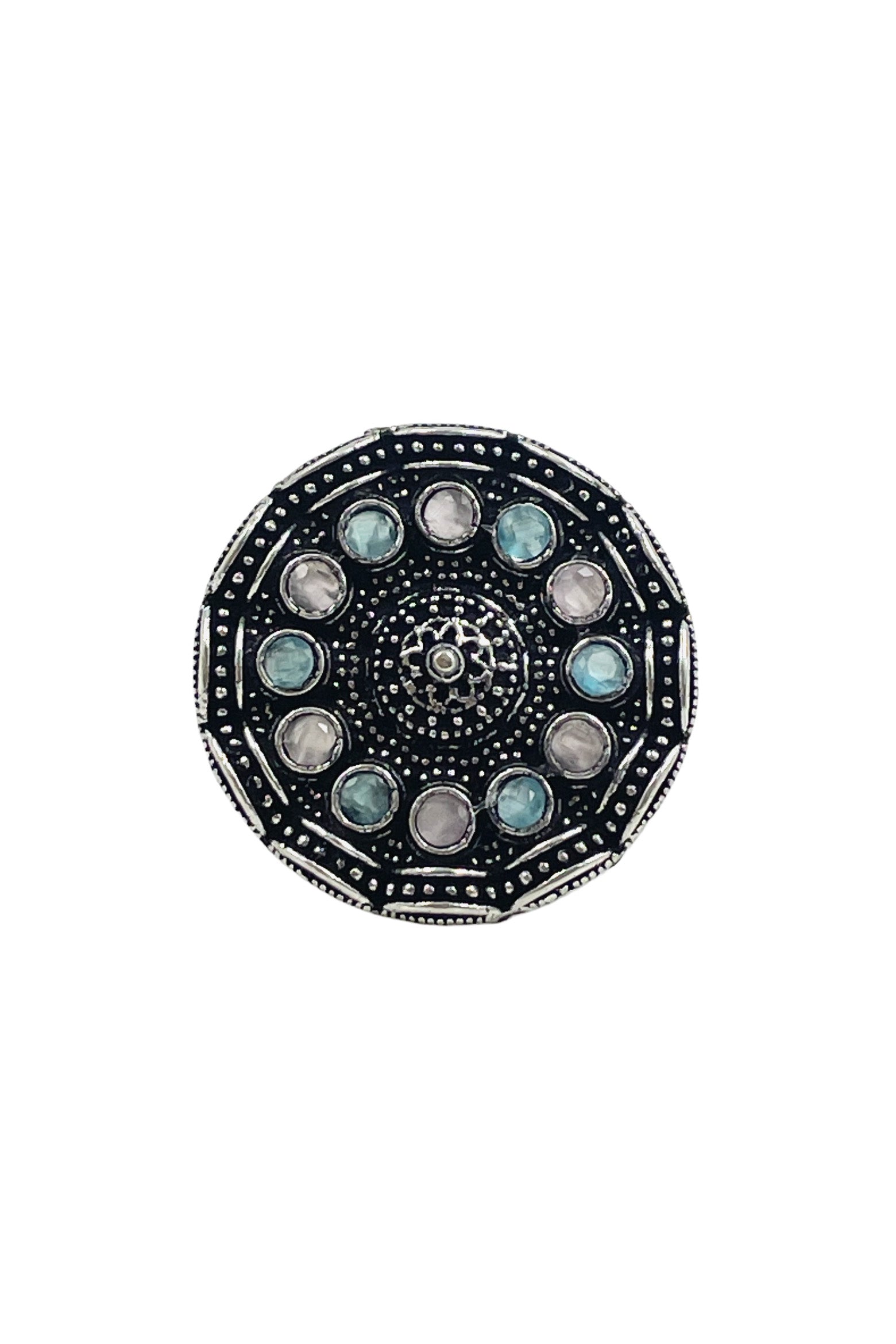 Niya Royalflash Oxidised Choker Jewellery Set