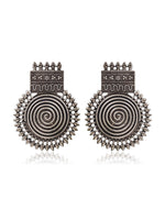 Load image into Gallery viewer, Pihu Silver Lookalike 3 Earrings Combo