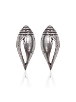 Load image into Gallery viewer, Mishika Silver Lookalike 3 Earrings Combo