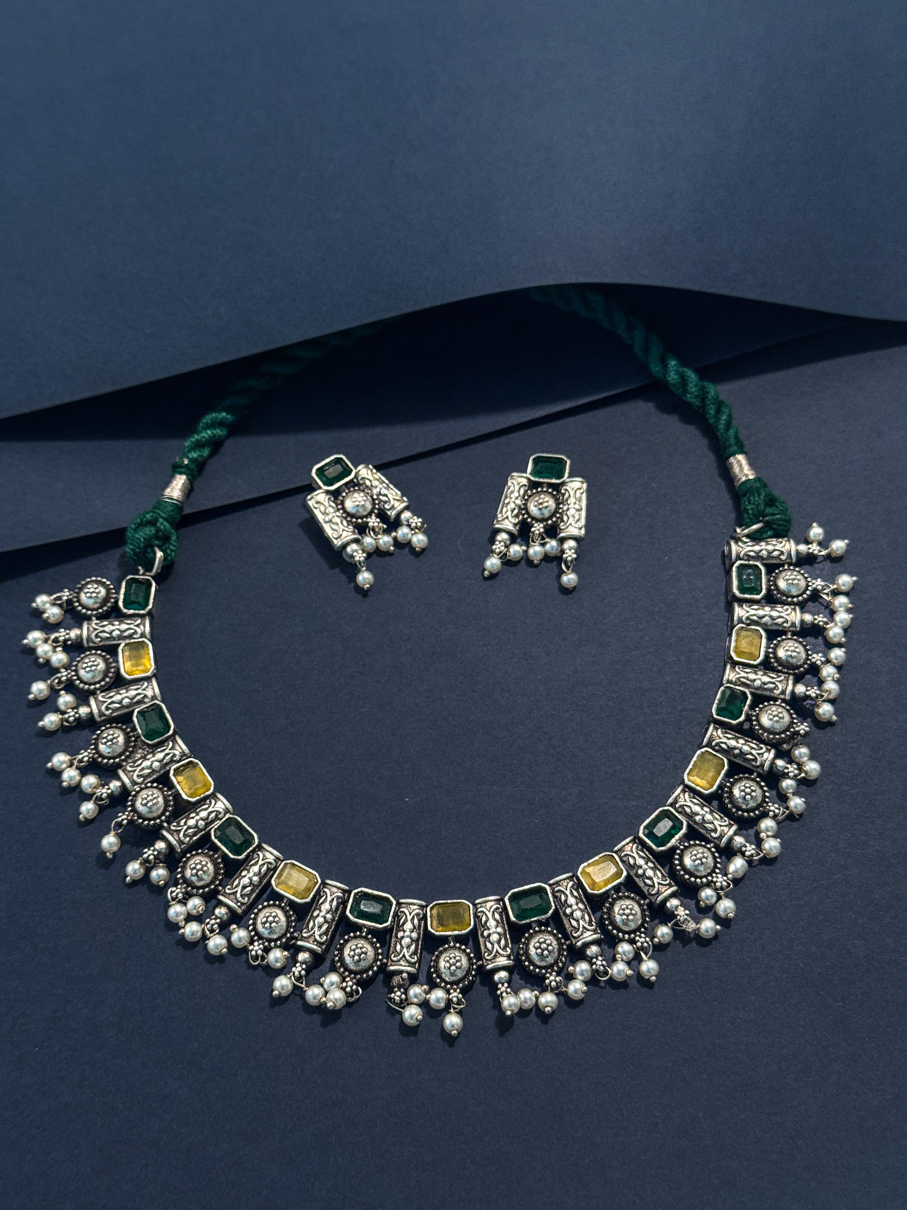 Shreya Stone Necklace Set