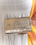 Load image into Gallery viewer, SILVER OXIDISED PURSE